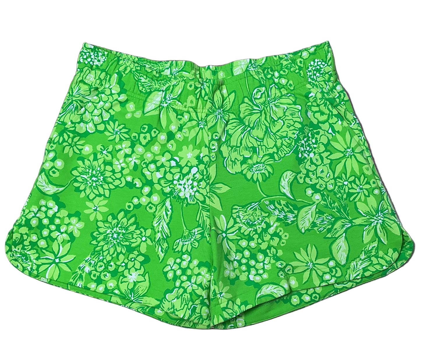 Lilly Pulitzer NWT - Kylar Knit Short - Limeade It’s A Spring Thing - Size L