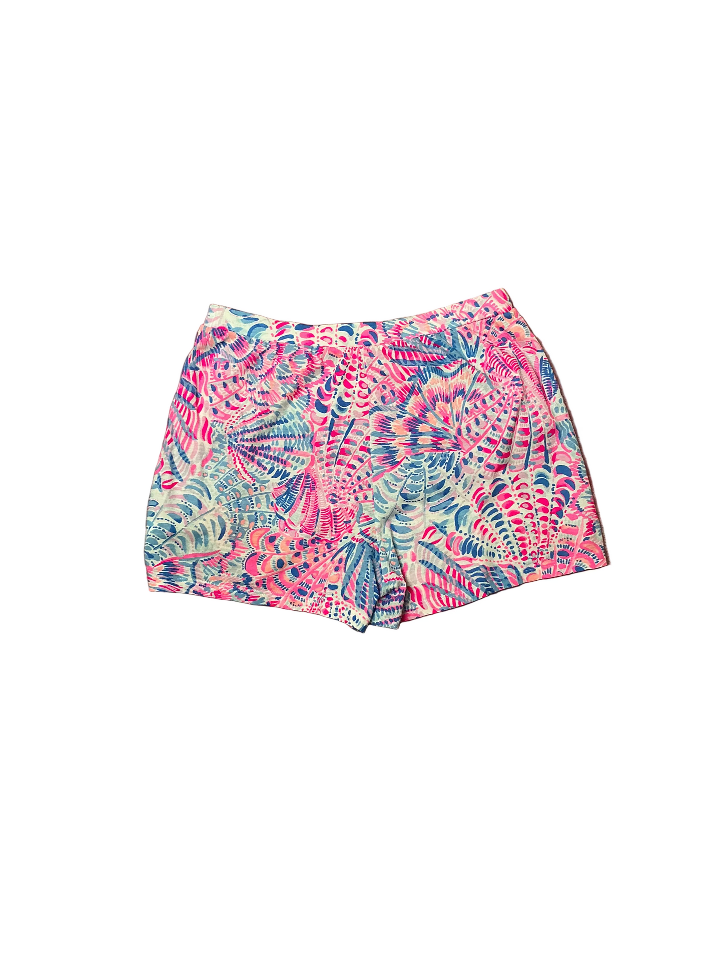 Lilly Pulitzer Girls Shorts - Raz Berry Sea You Soon - Size XL 12-14