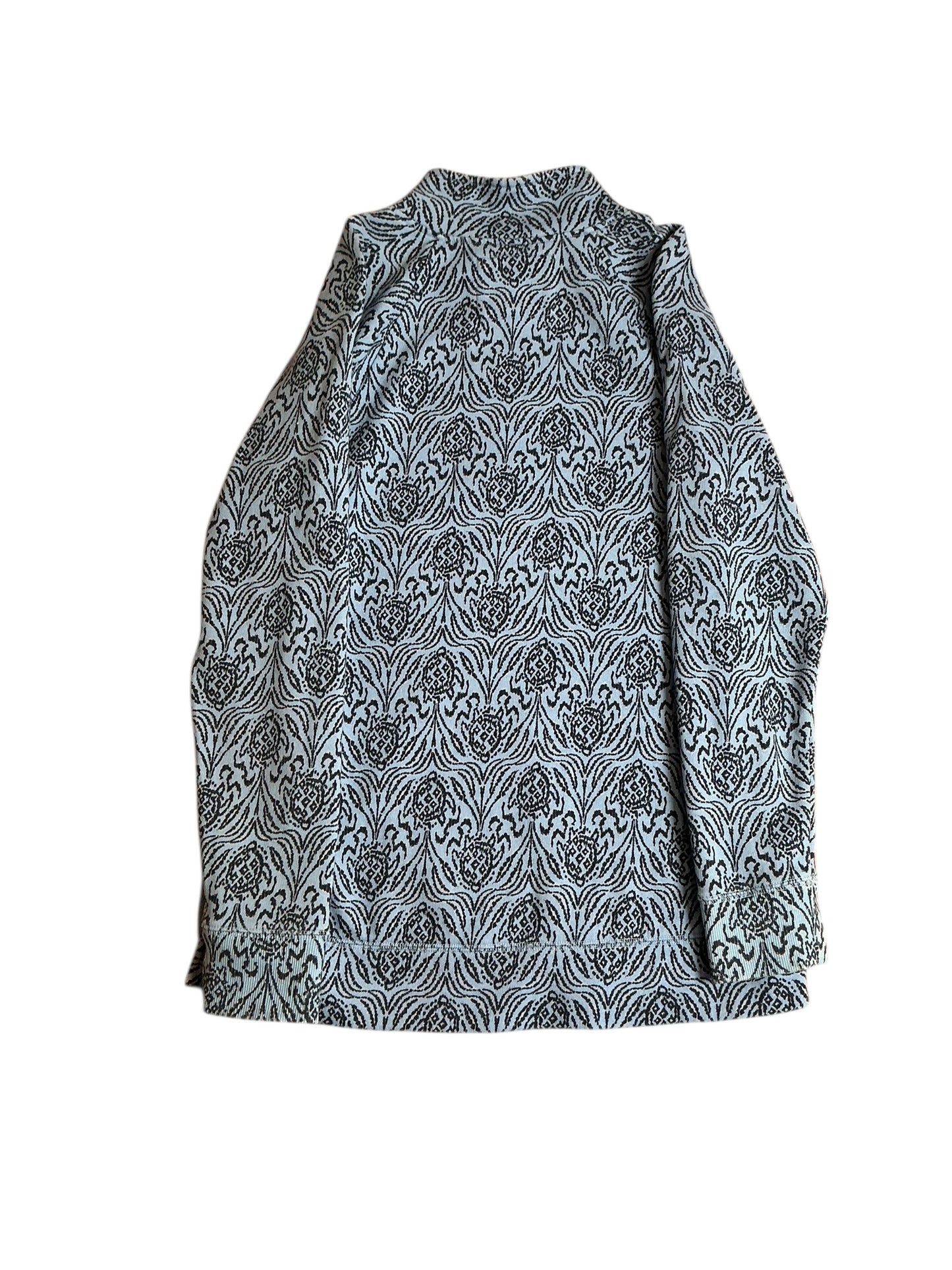 Lilly Pulitzer Playa Bonita Pullover - Bon Bon Blue Go Your Own Wave - Size M