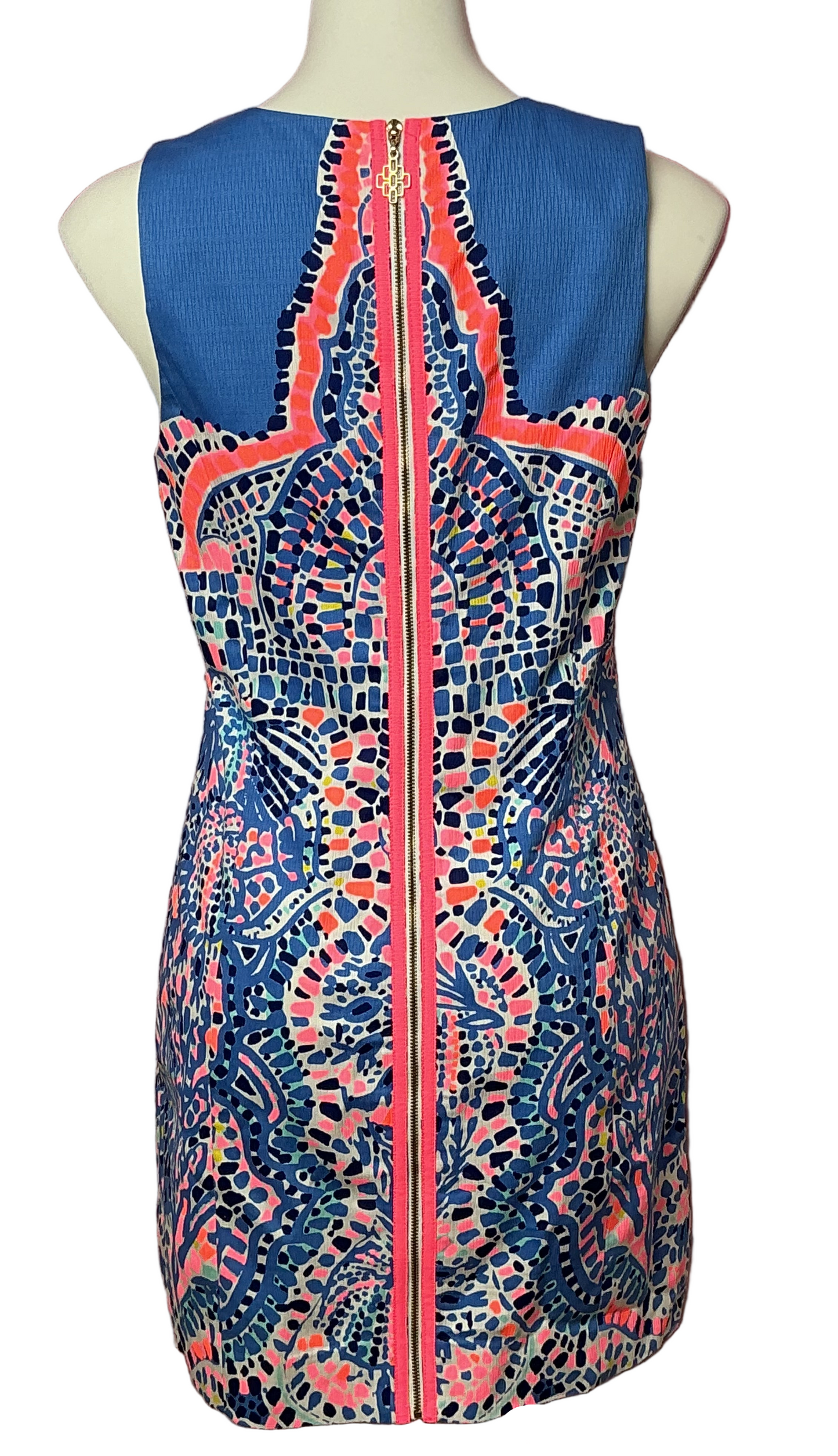 Lilly Pulitzer NWT - Mila Shift - Multi Tic Tac Engineered - Size 8