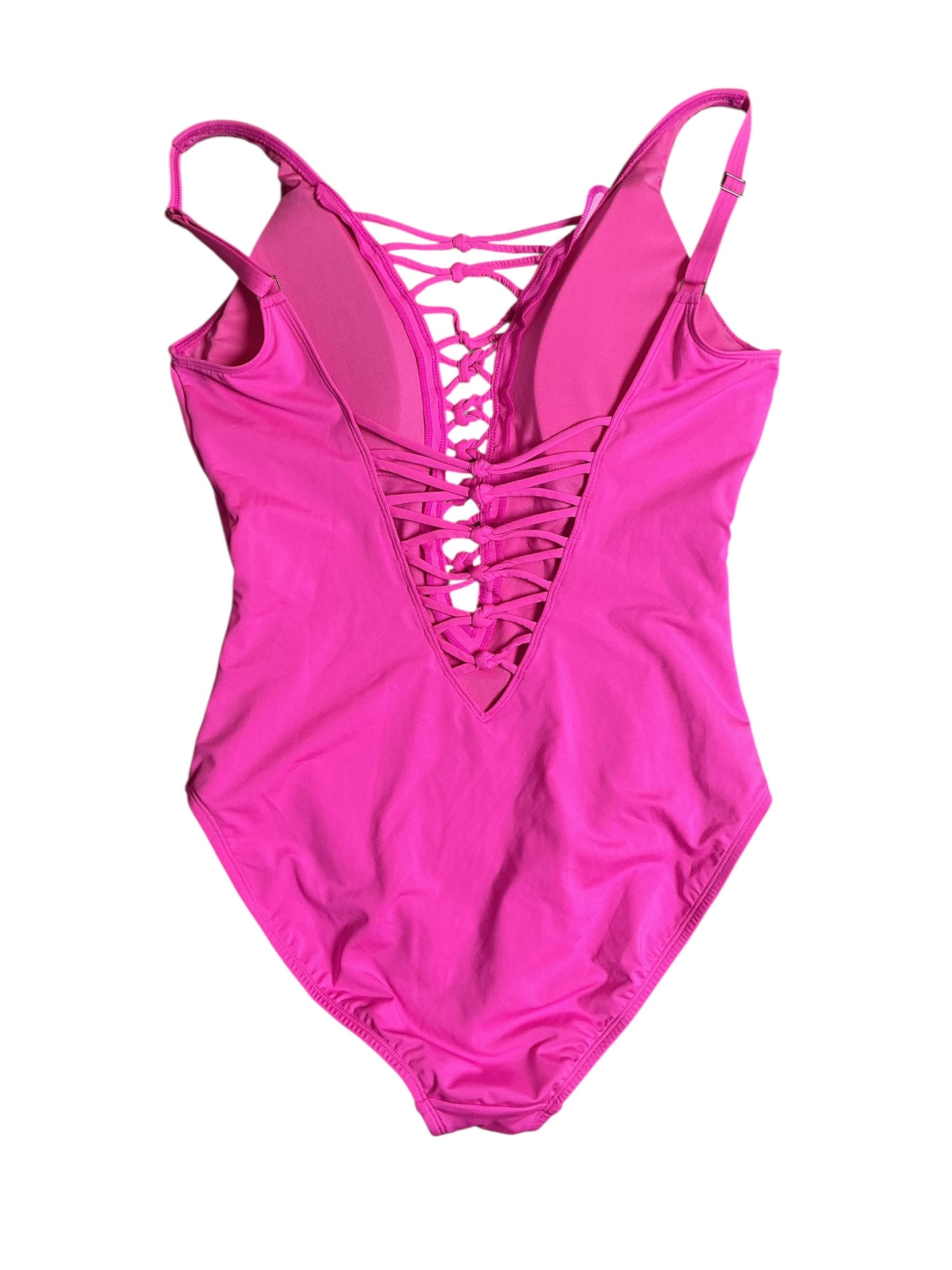 Lilly Pulitzer NWT Isle Lattice One Piece - Plumeria Pink - Size 12