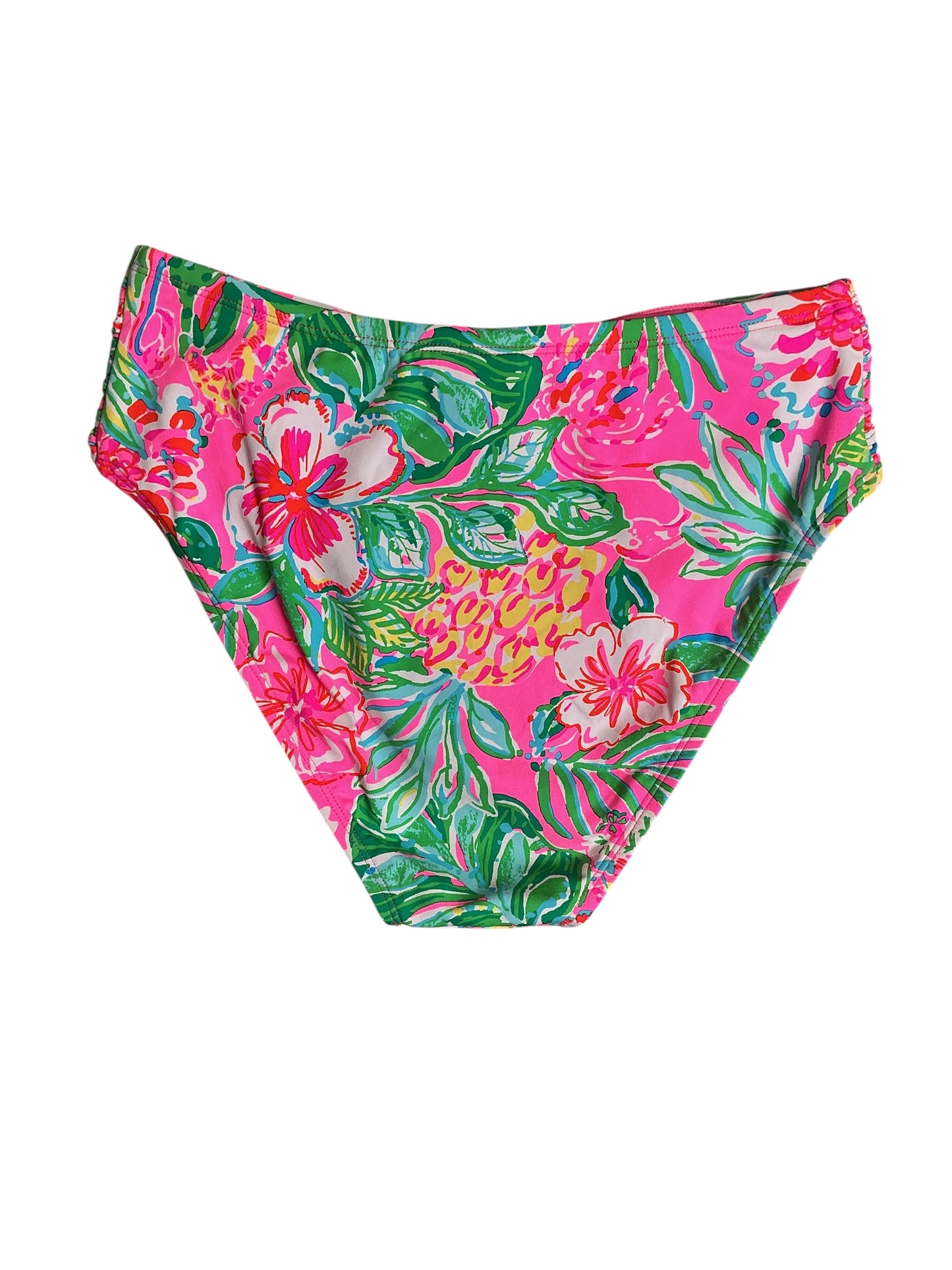 Lilly Pulitzer NWT Bergen High Waisted Swimsuit Bottom - Multi Journey To The Jungle - Size 4