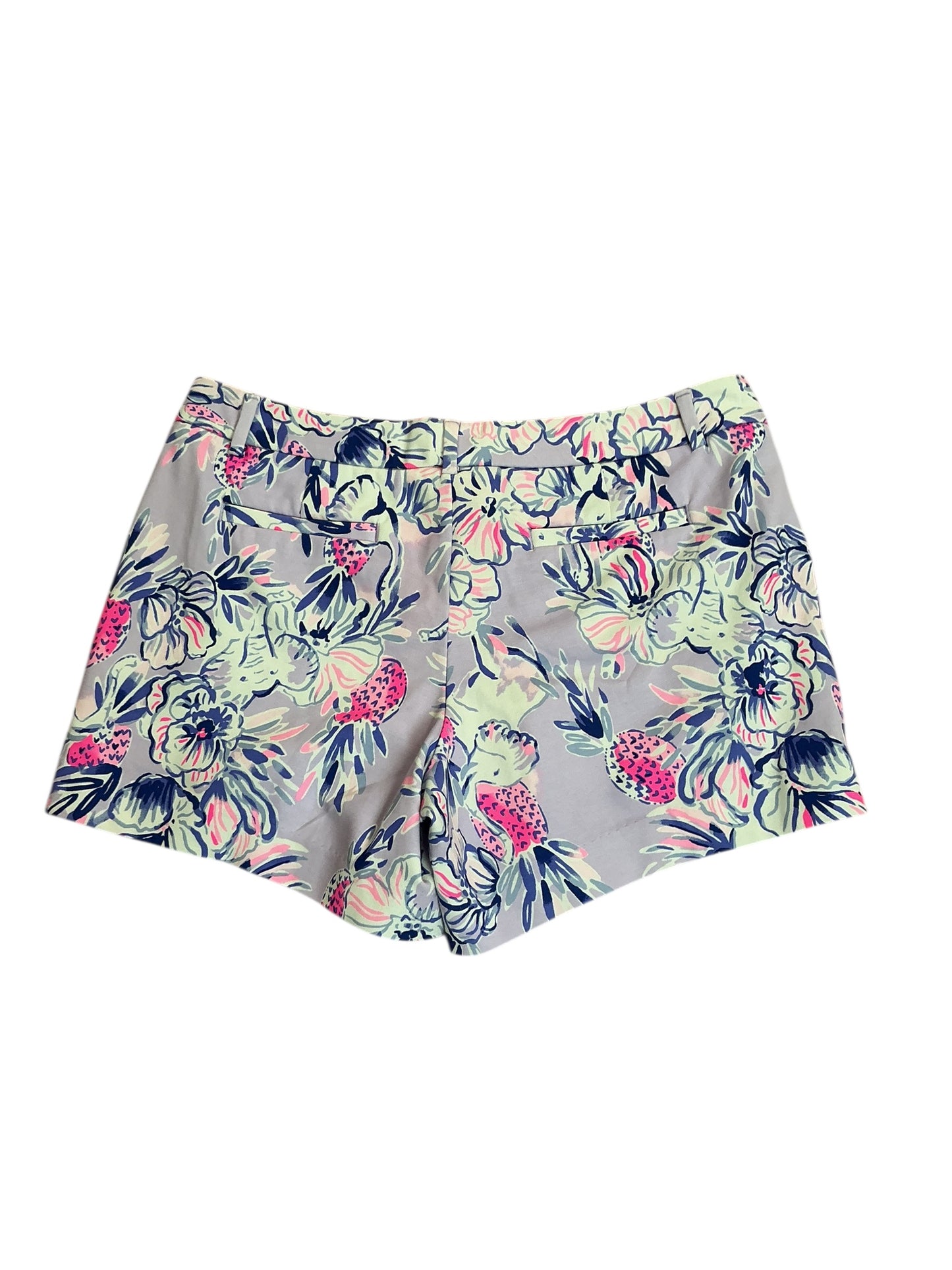 Lilly Pulitzer NWT Callahan Knit Short Light Lilac Verbena Trunks In The Air - Size 8