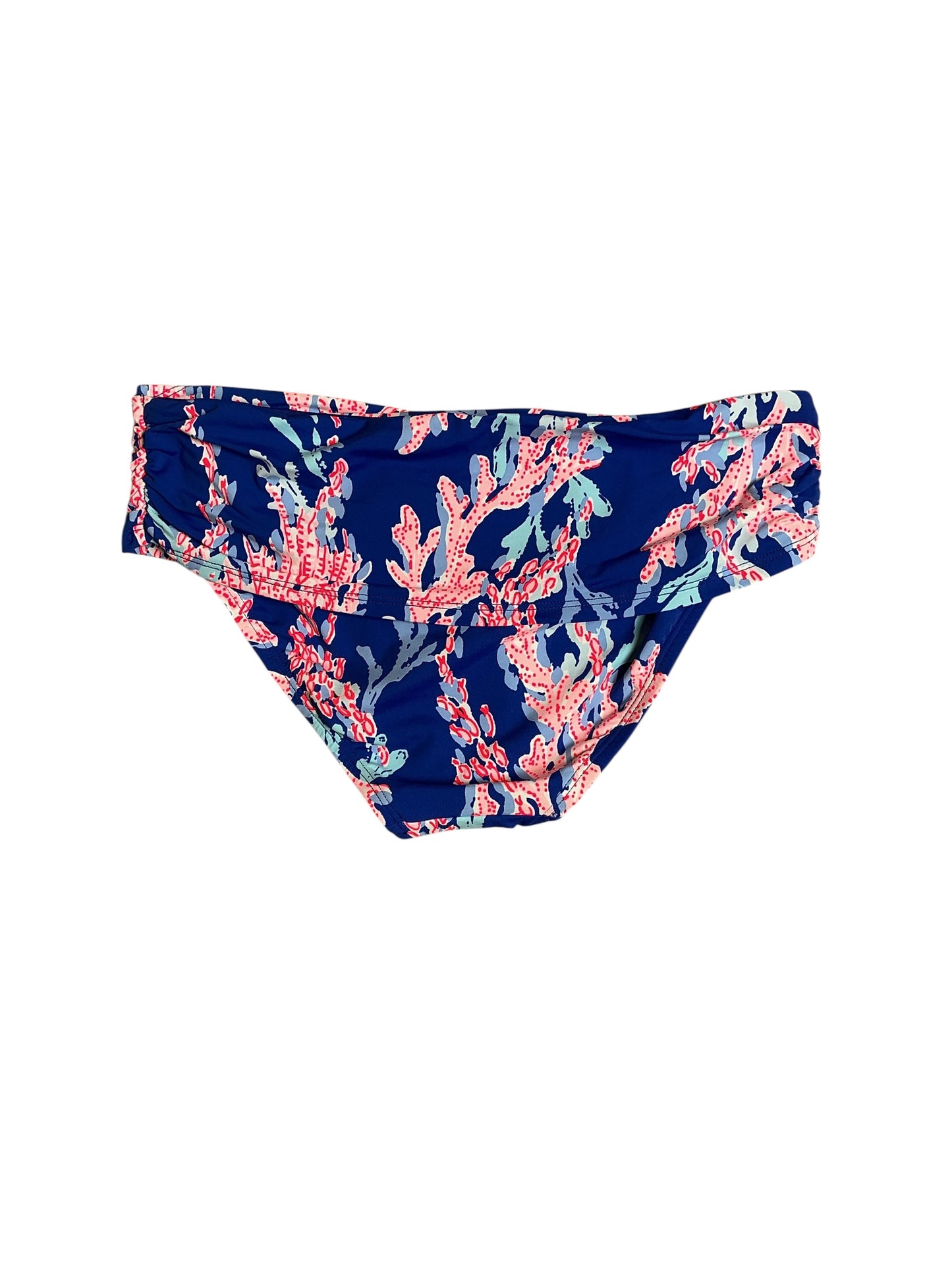 Lilly Pulitzer NWT Lagoon Sarong Hipster Swimsuit Bottom - Borealis Blue Swim On Over - Size 0