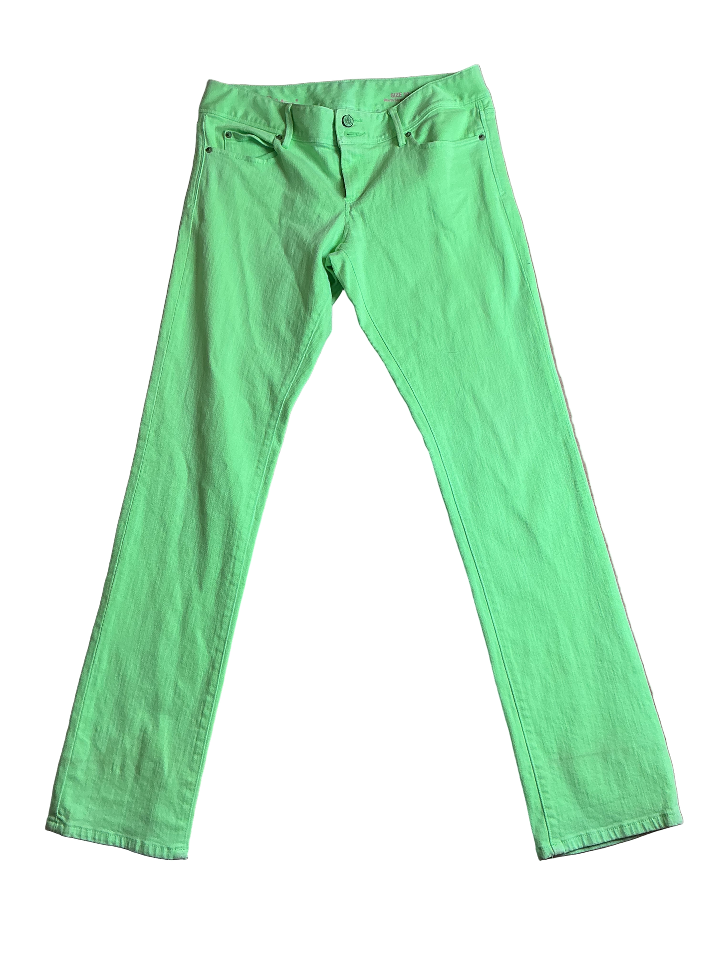 Lilly Pulitzer NWT Worth Straight Jean New Green - Size 10