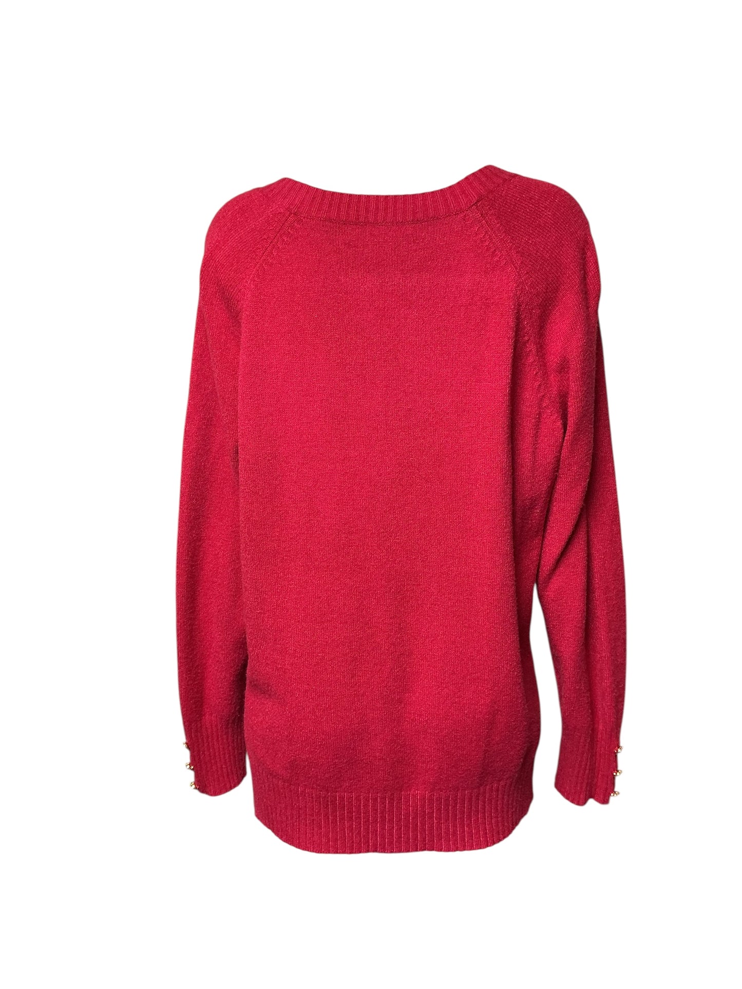 Lilly Pulitzer Sevie Sweater - Ruby Red - Size L