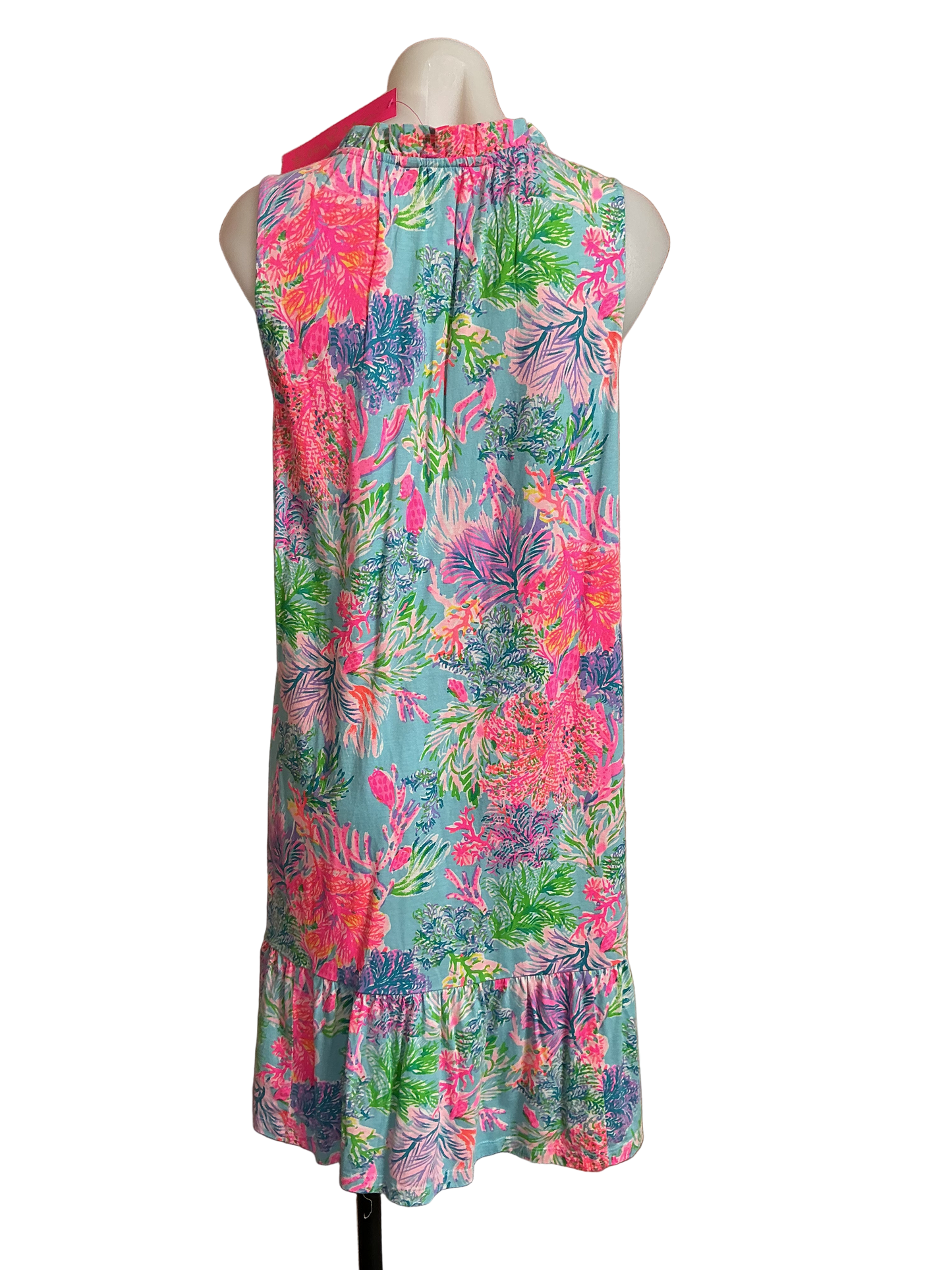 Lilly Pulitzer NWT Malone Dress Celestial Blue Cay To My Heart - Size M
