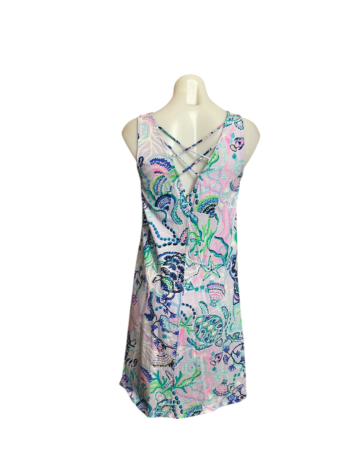 Lilly Pulitzer Kristen Dress - Lilac Freesia Mermaid For You - Size S