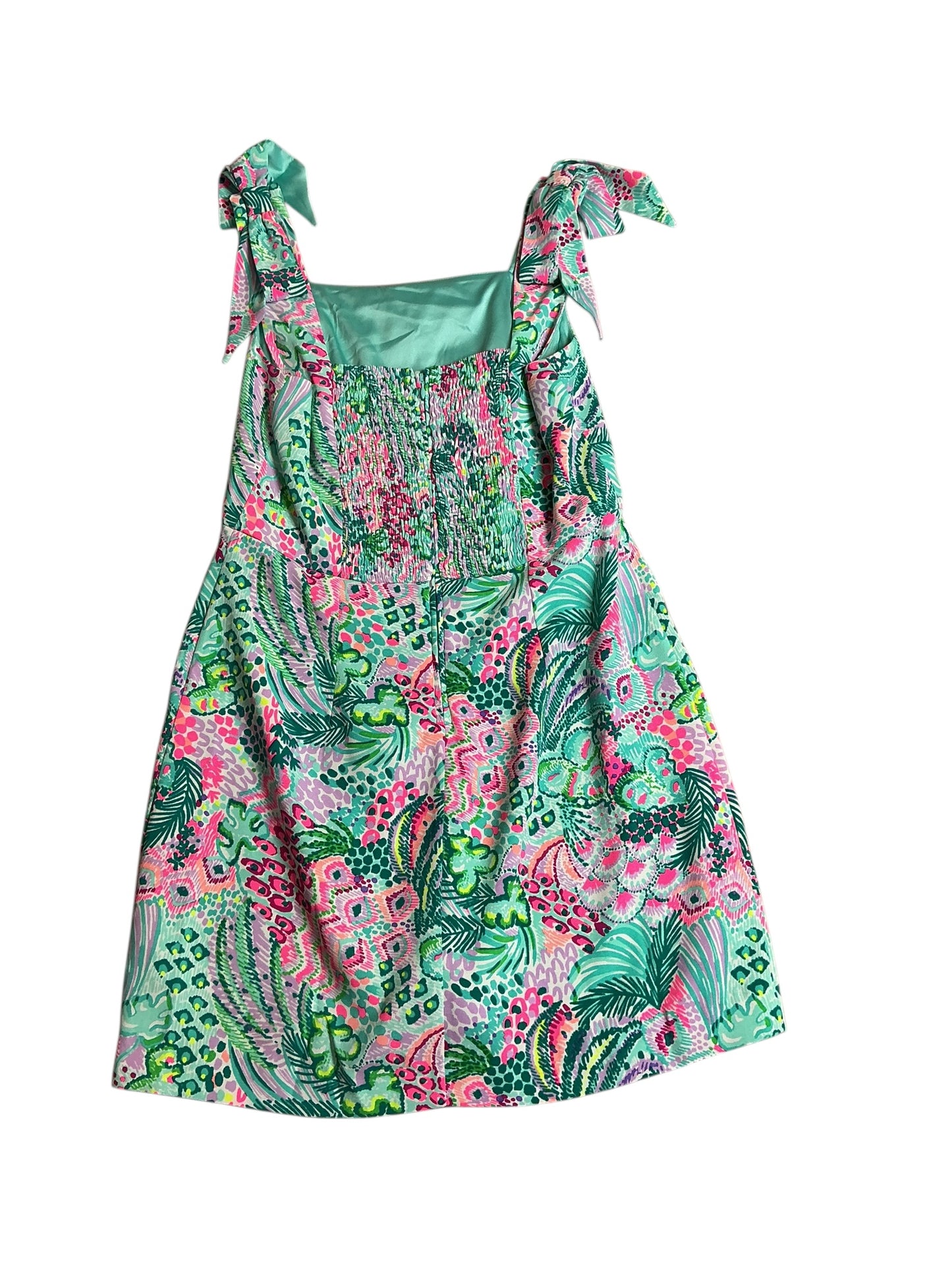 Lilly Pulitzer Linnae Romper Multi Banana Split - Size 6