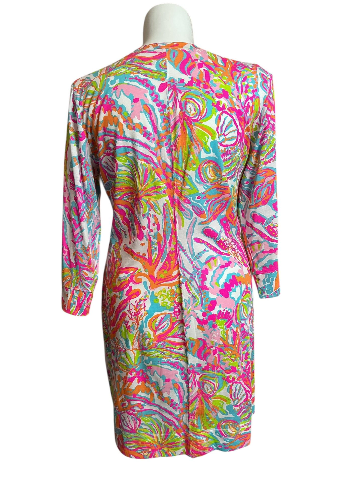Lilly Pulitzer Christie Dress Scuba to Cuba - Size XL