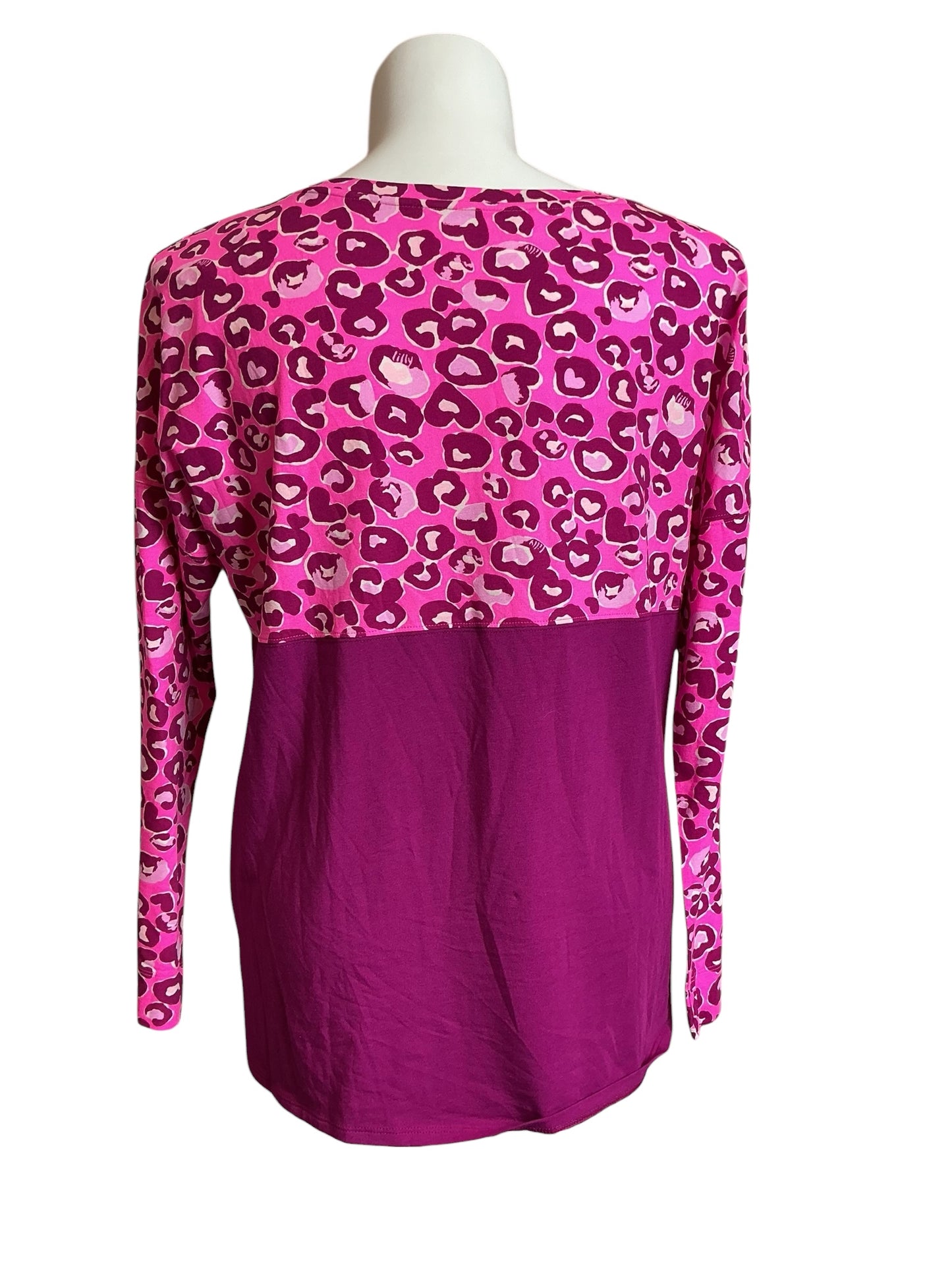 Lilly Pulitzer NWT Finn Top Mandevilla Don’t Be A Cheetah - Size XL
