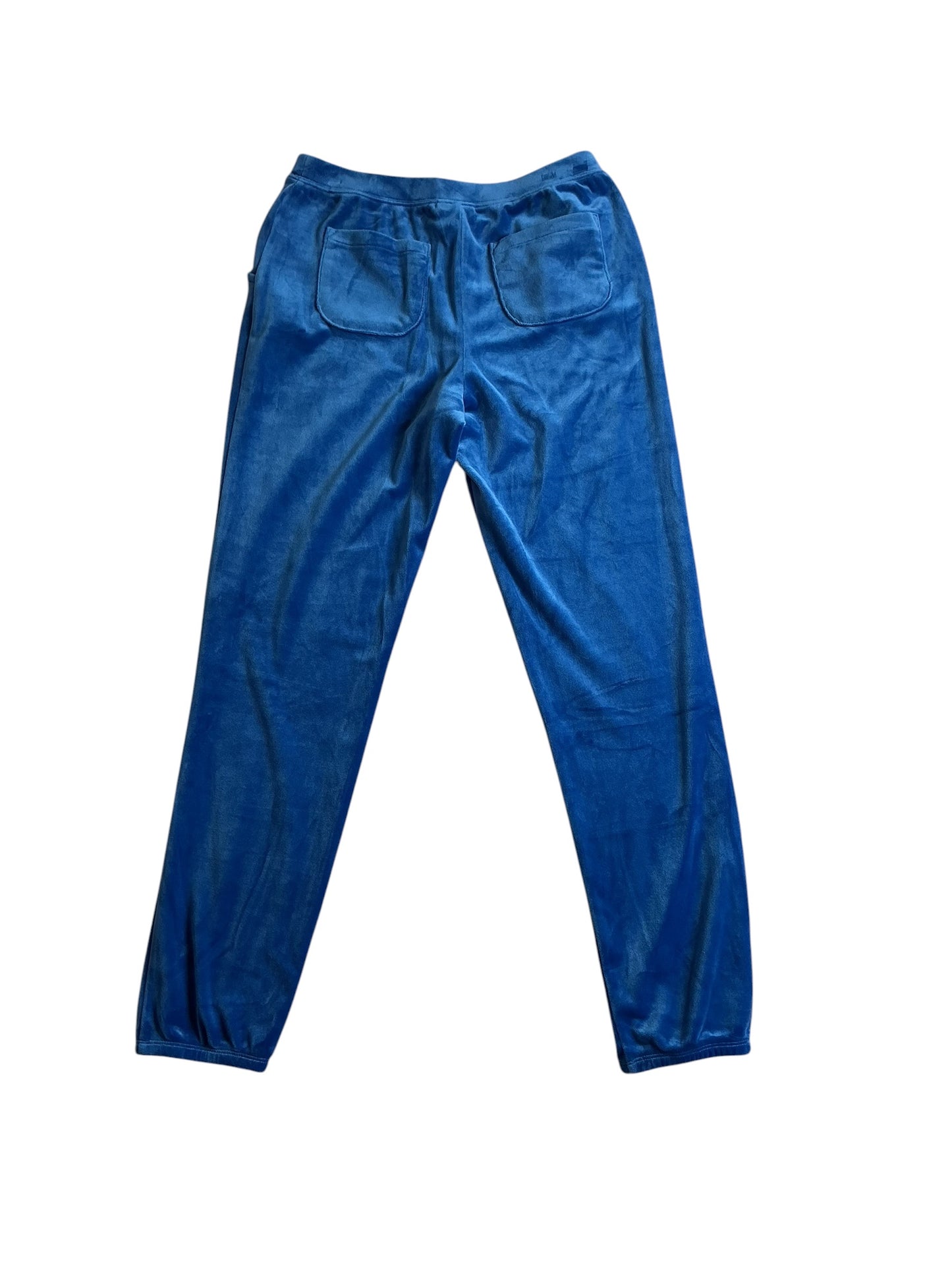Lilly Pulitzer NWT Girls Mini Mallie Velour Pant Indigo Breeze - Size XL
