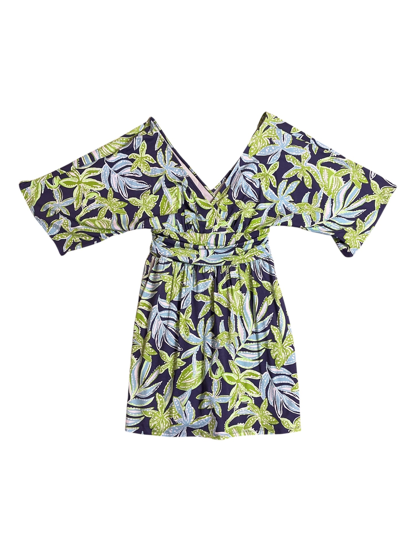 Lilly Pulitzer NWT Parigi Knit Skort Romper - Sapphire Pool Tropical Tango - Size XL