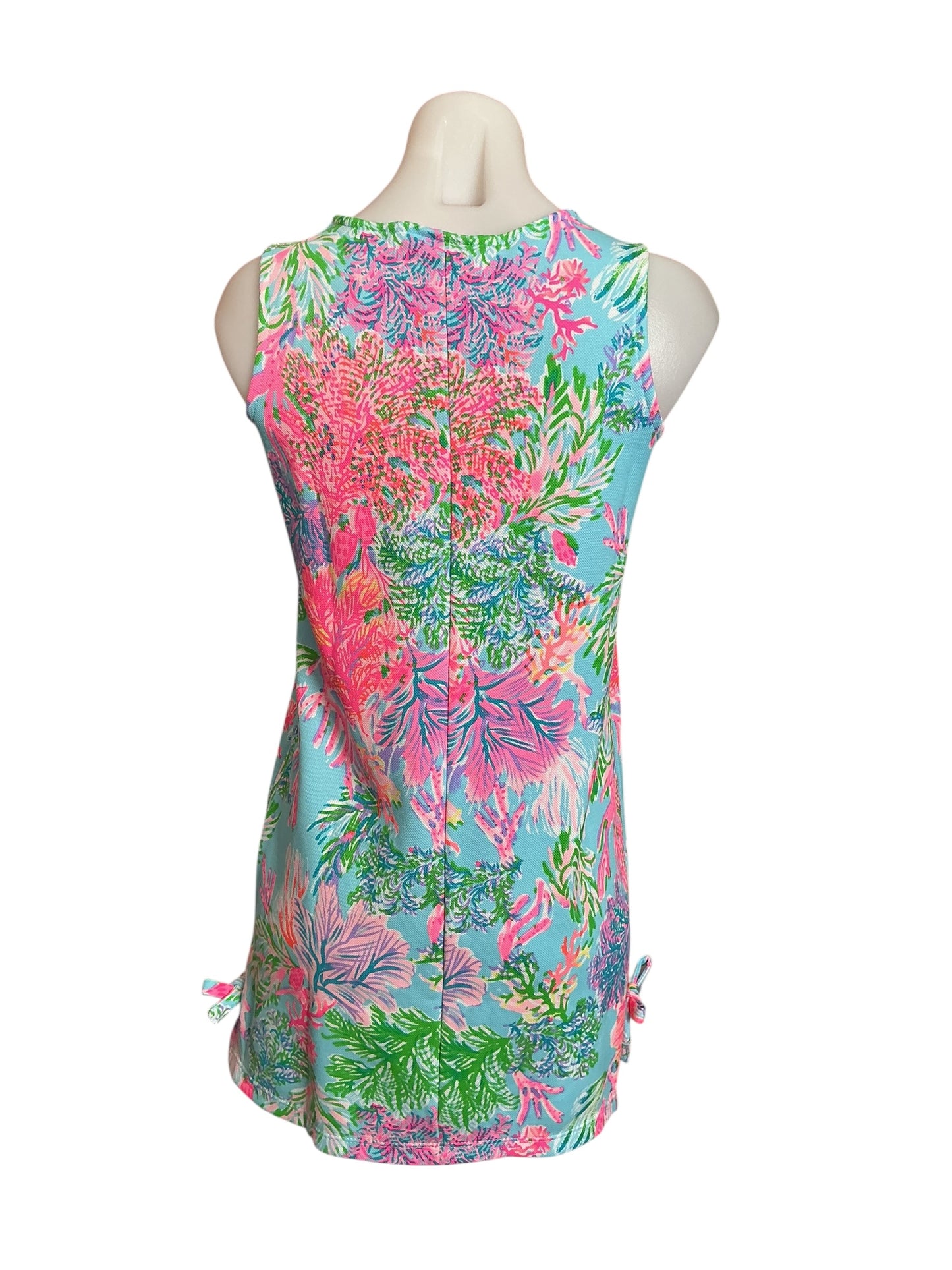Lilly Pulitzer NWT Girls Little Lilly Knit Shift Dress Cay To My Heart - Size XL (12-14)