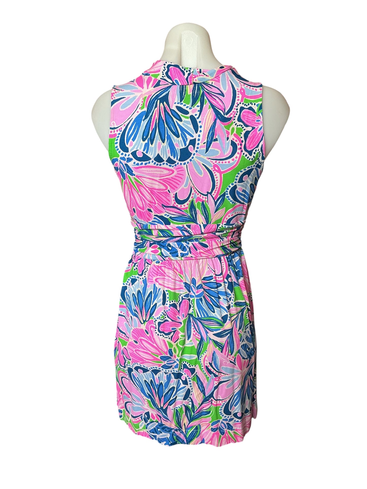 Lilly Pulitzer Pearce Maxi Dress - Gecko Green Tiger Sunrise - Size S