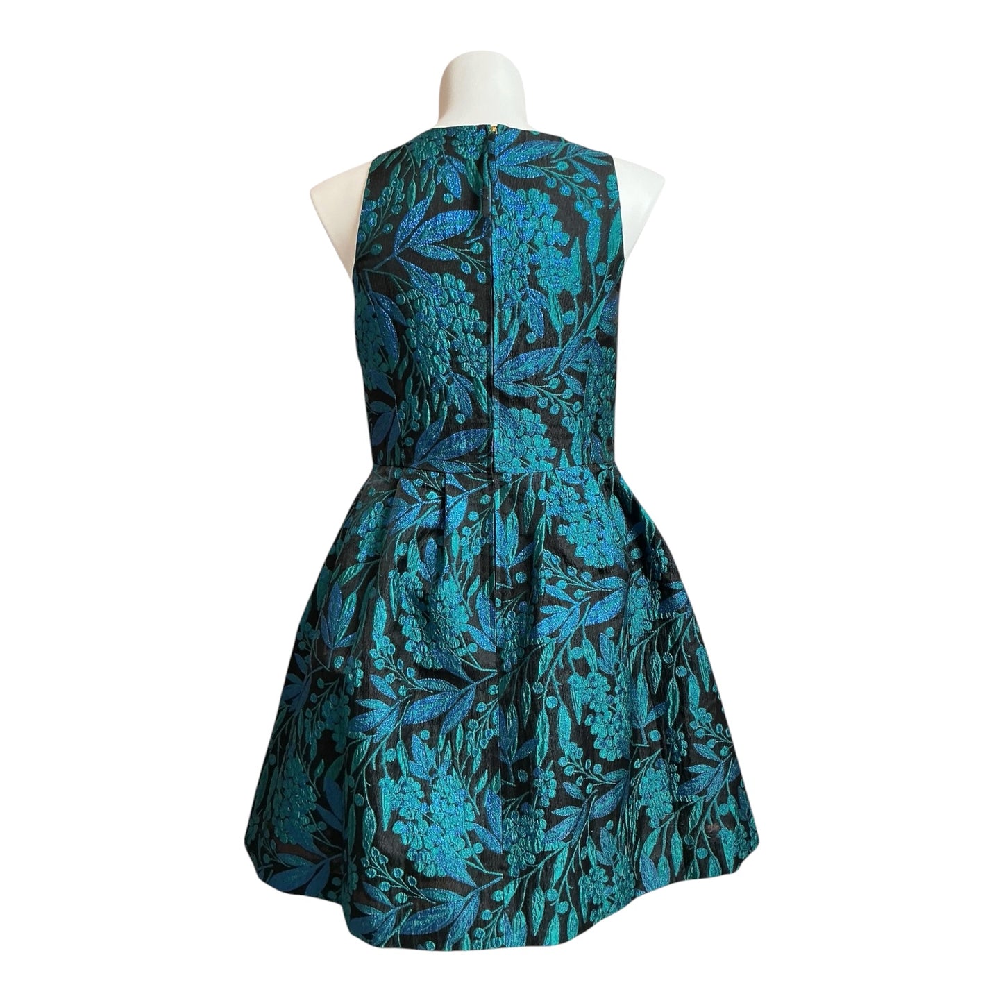 Lilly Pulitzer NWT Jollian Brocade Dress Deep Lagoon Berry Wild Metallic - Size 14