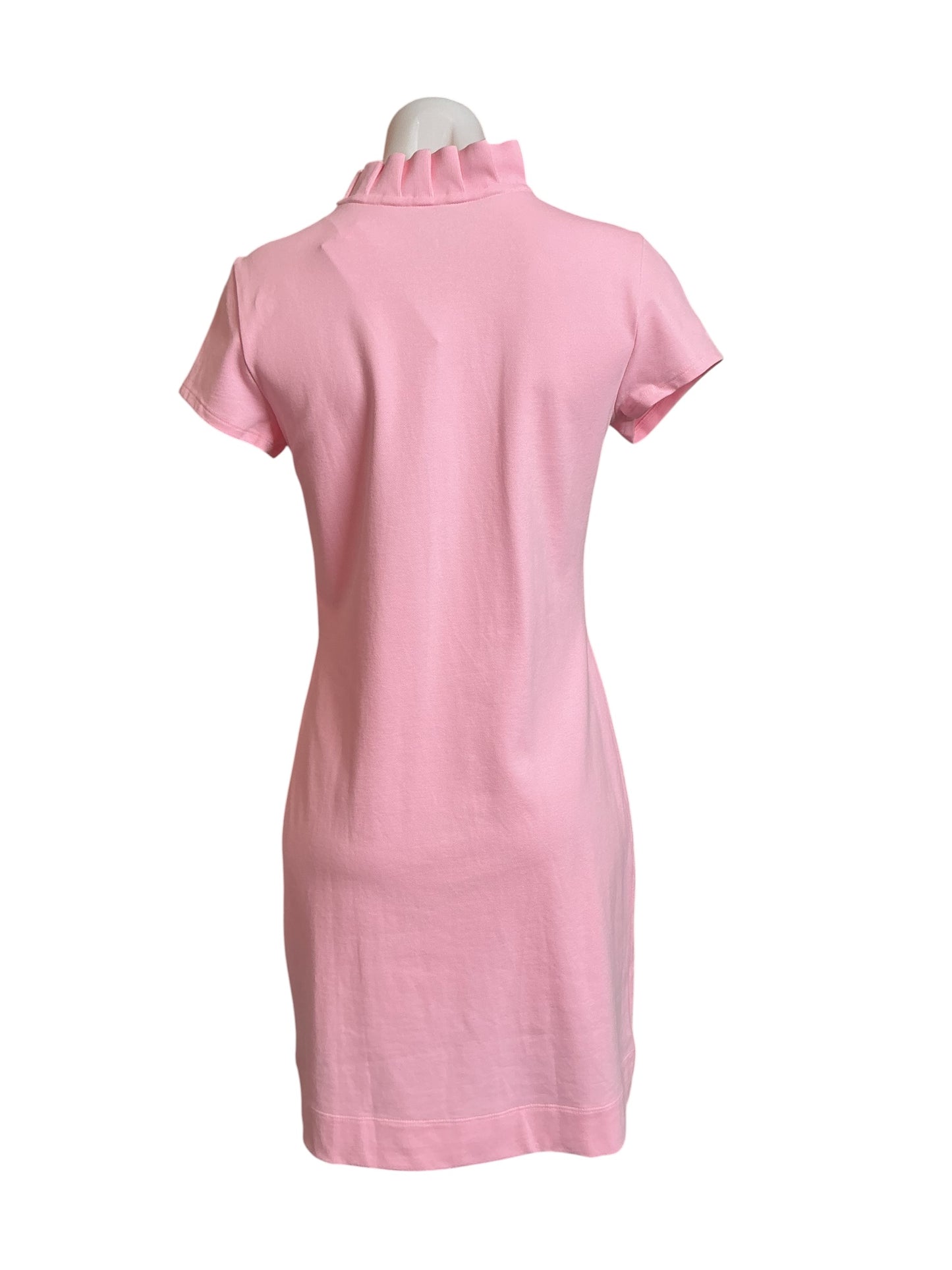 Lilly Pulitzer NWT Clary Polo Dress Coral Reef Tint - Size S