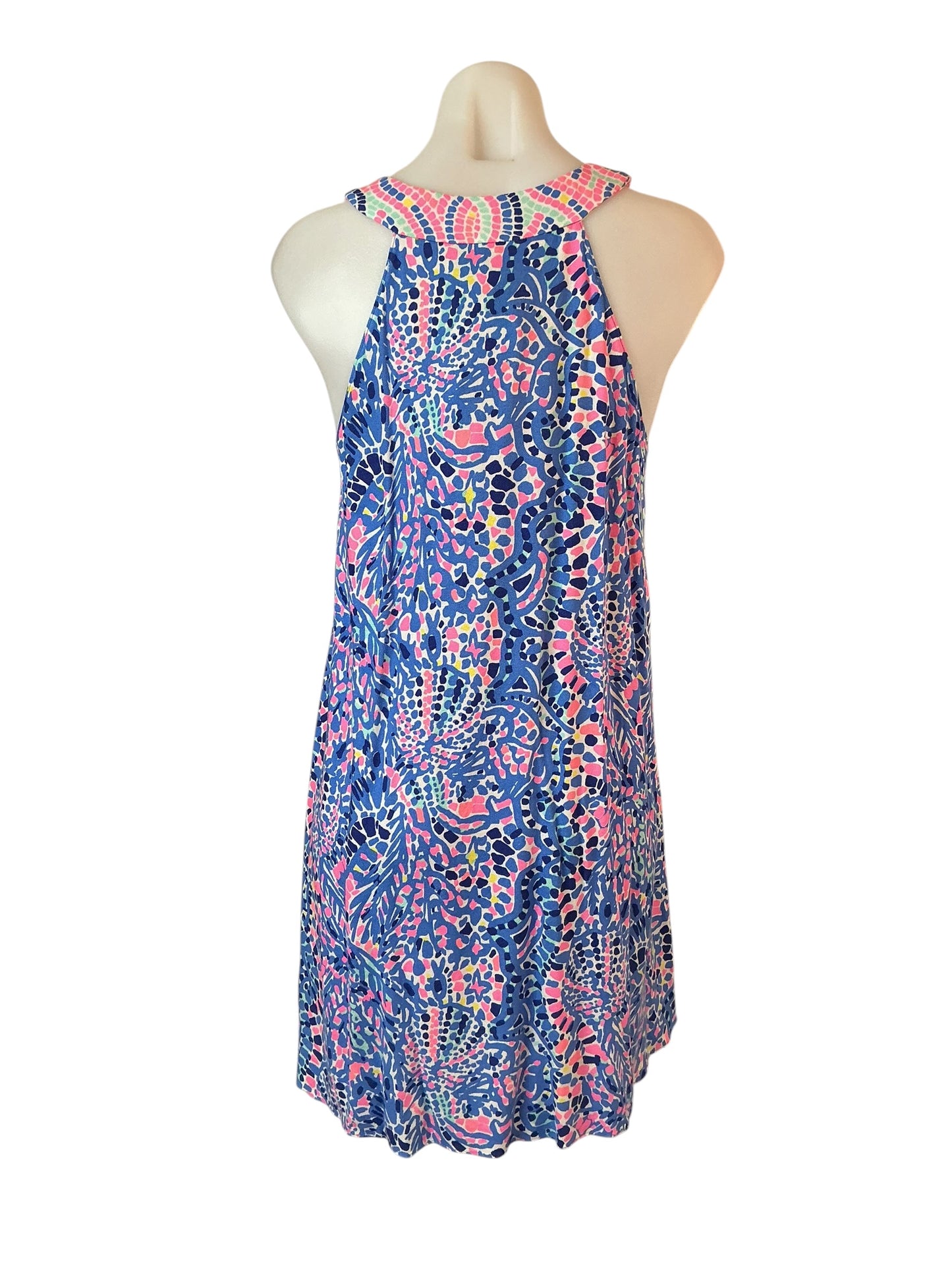 Lilly Pulitzer NWT Achelle Dress Multi Tic Tac Title Engineered - Size S