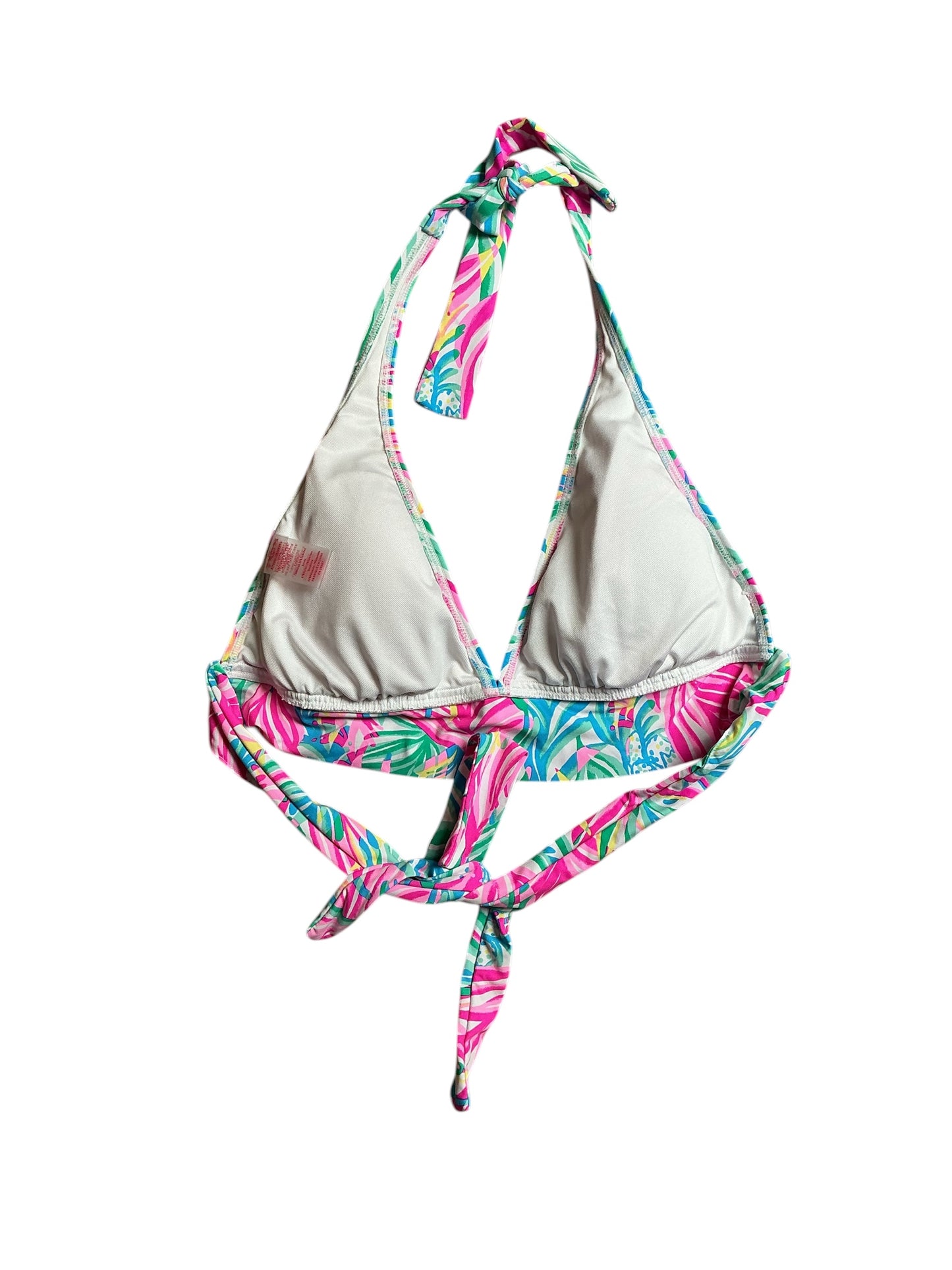 Lilly Pulitzer Swimsuit Elsie Bikini Top - Multi Sea Turtle Soirée - Size 10