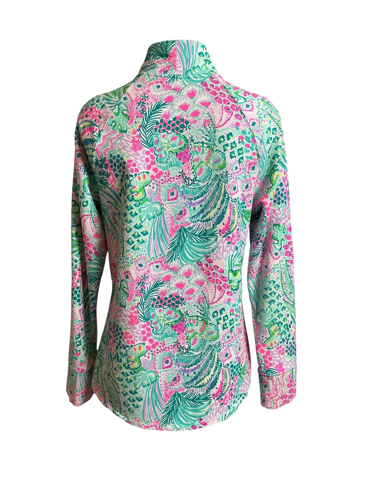 Lilly Pulitzer UPF 50+ Skipper Popover Multi Banana Split - Size M