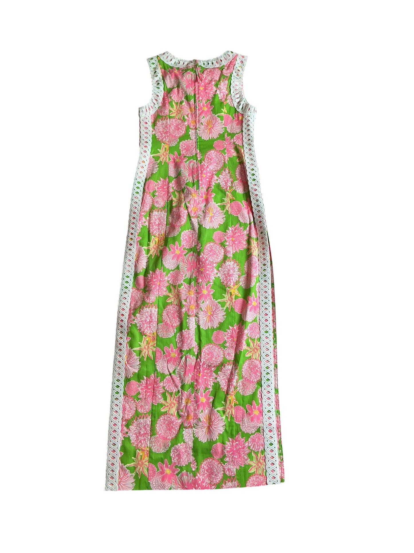 Lilly Pulitzer NWT Sadie Maxi Romper Multi Seaside Garden Overprint - Size 00