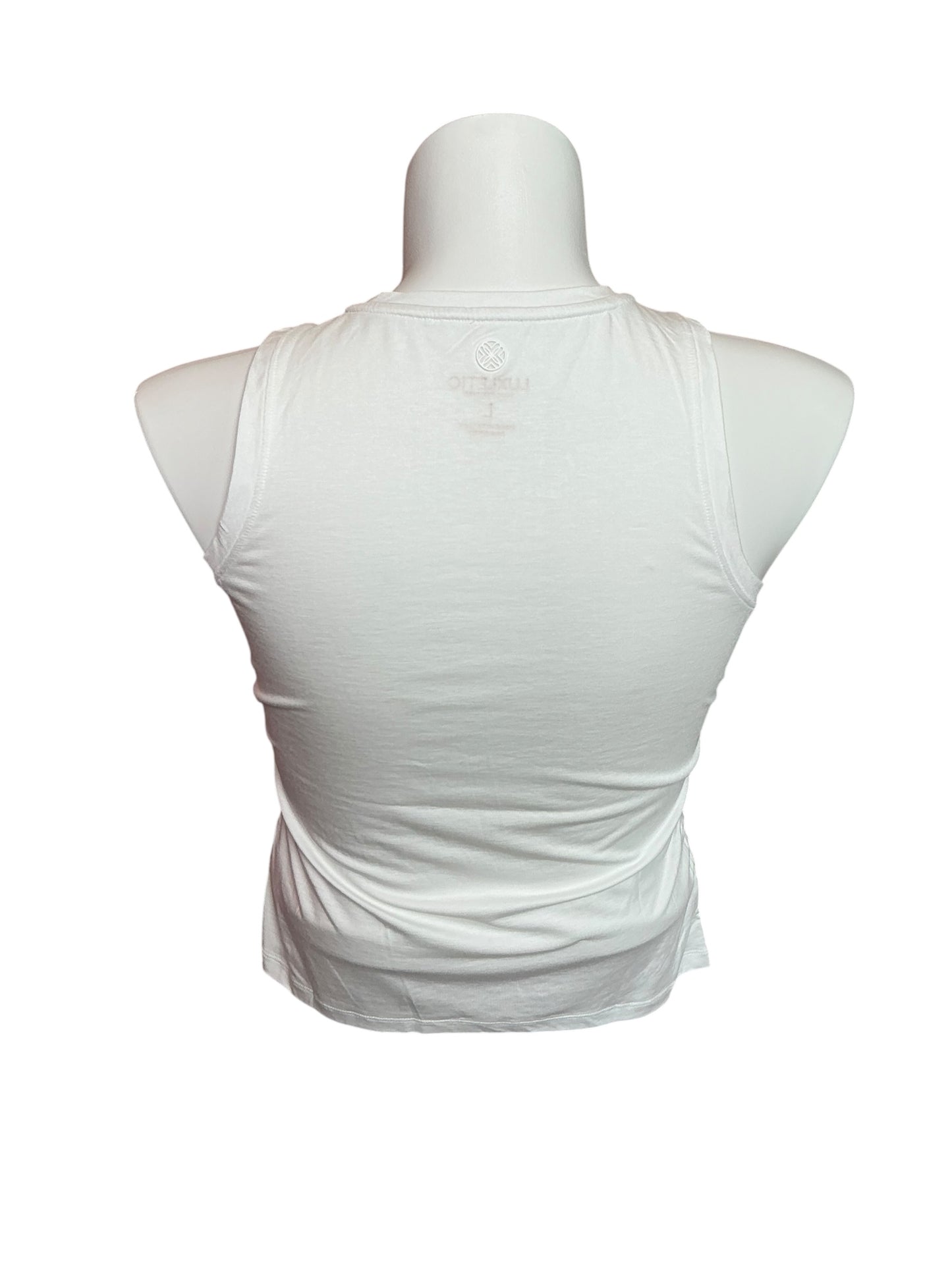 Lilly Pulitzer Luxeletic Heston Tank UPF50+ Resort White NWT Size L