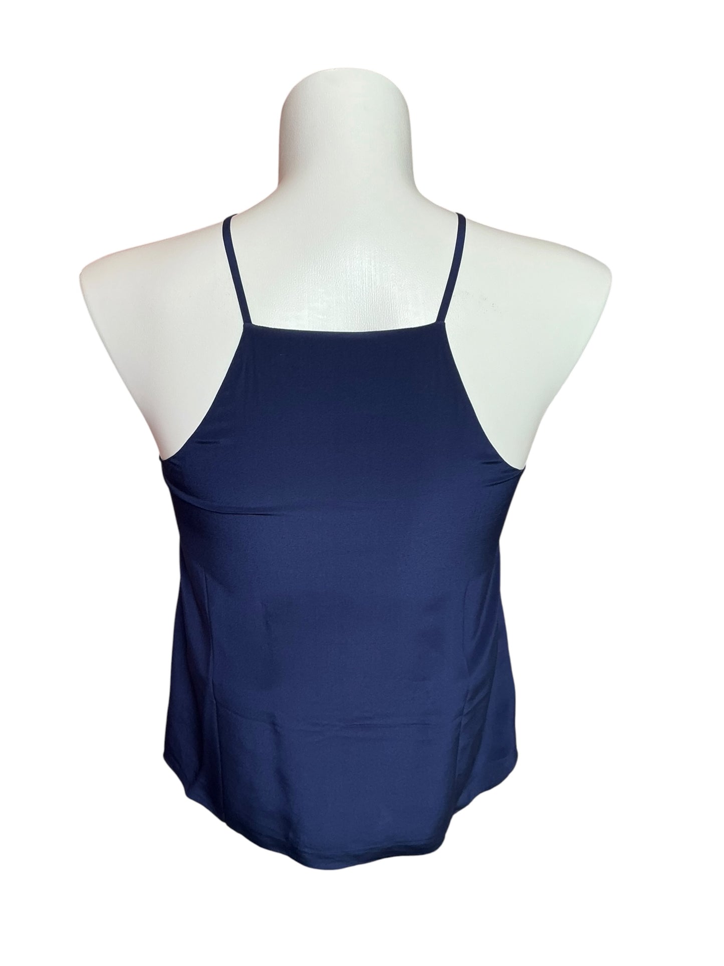 Lilly Pulitzer Rae Silk Top Navy NWT Size M