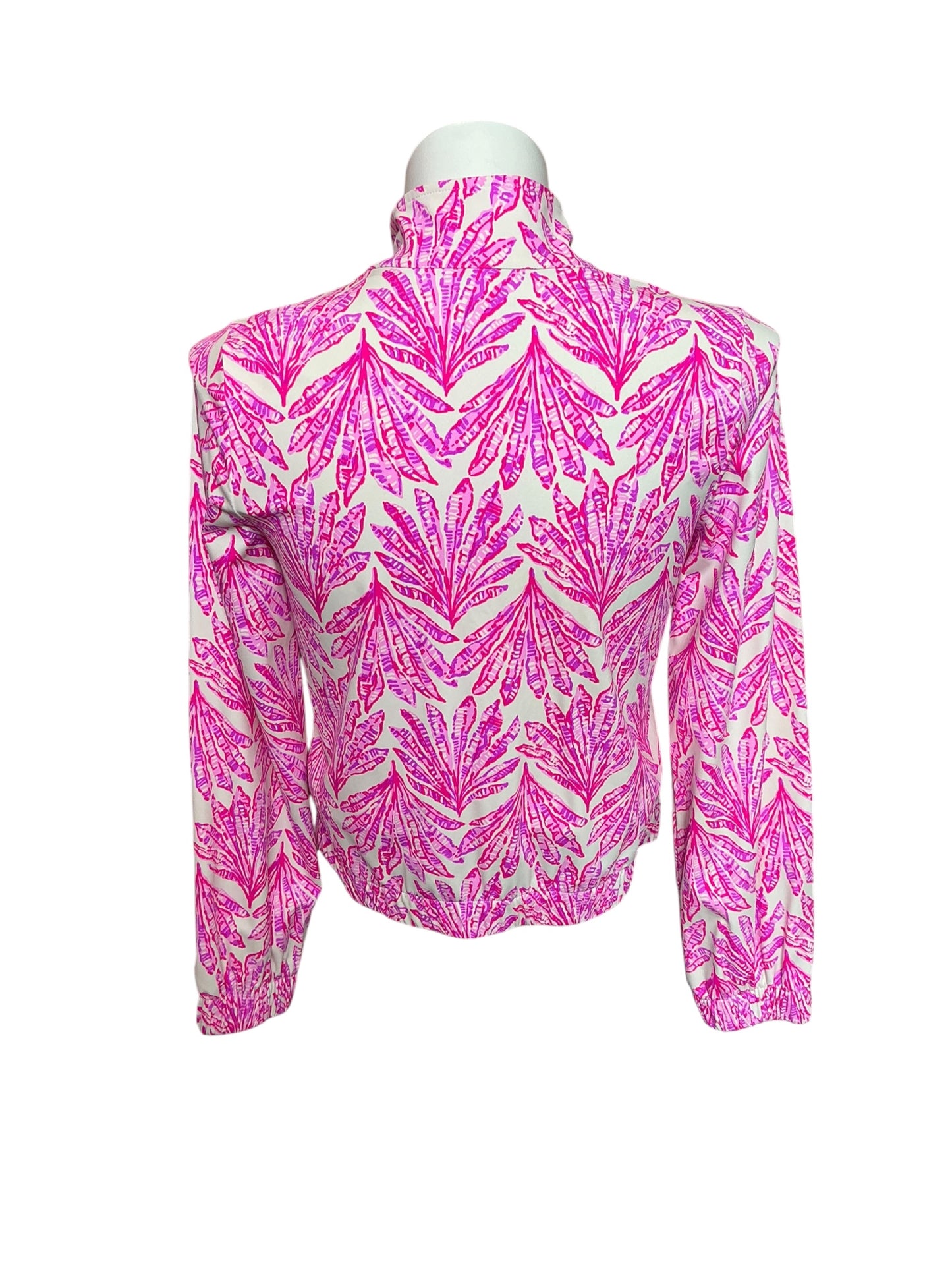 Lilly Pulitzer Aegean Jacket UPF 50+Pink Bliss NWT Size S