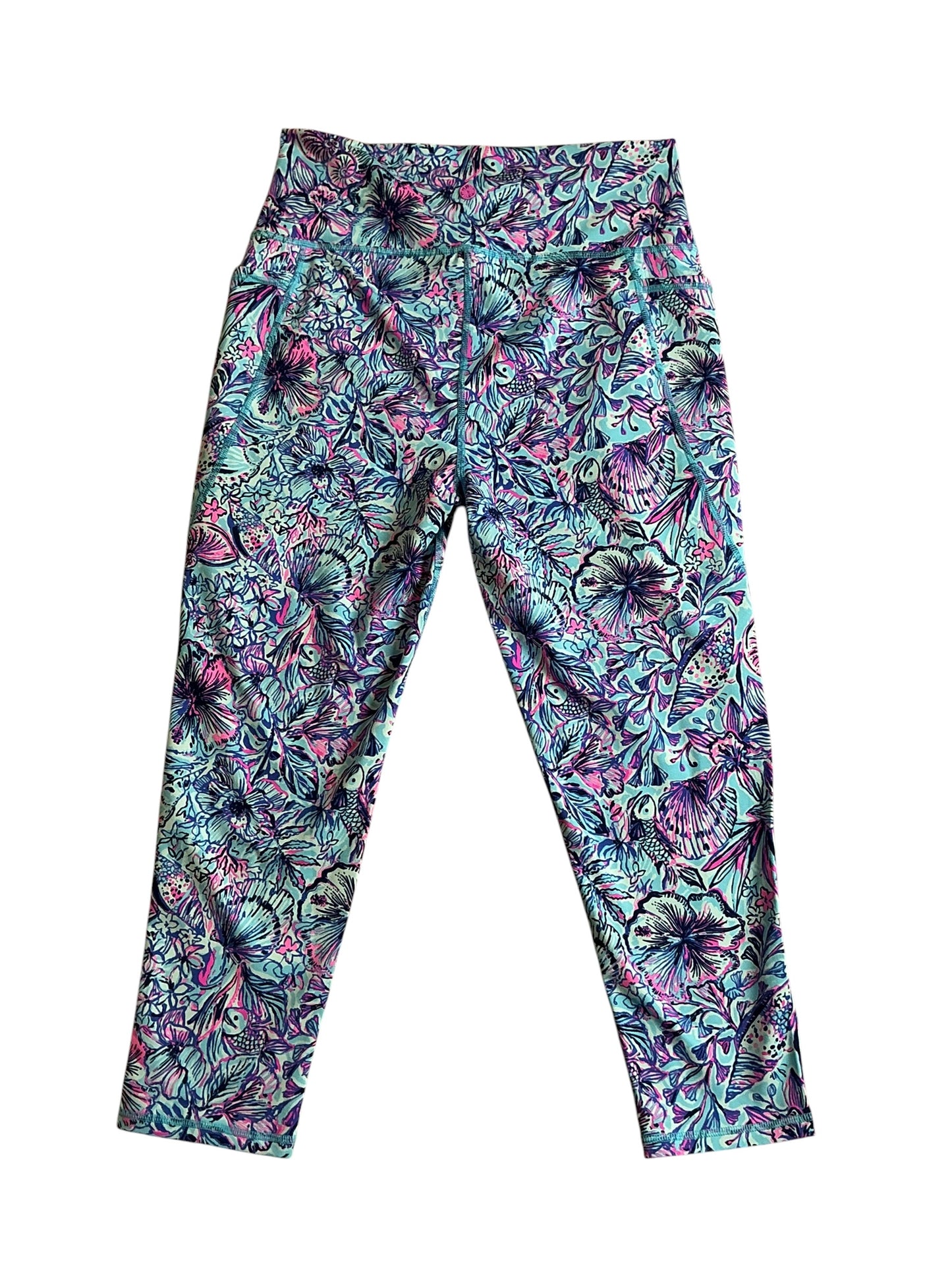 Lilly Pulitzer NWT South Beach High Rise Breakwater Blue Shells N Bells - Size XL