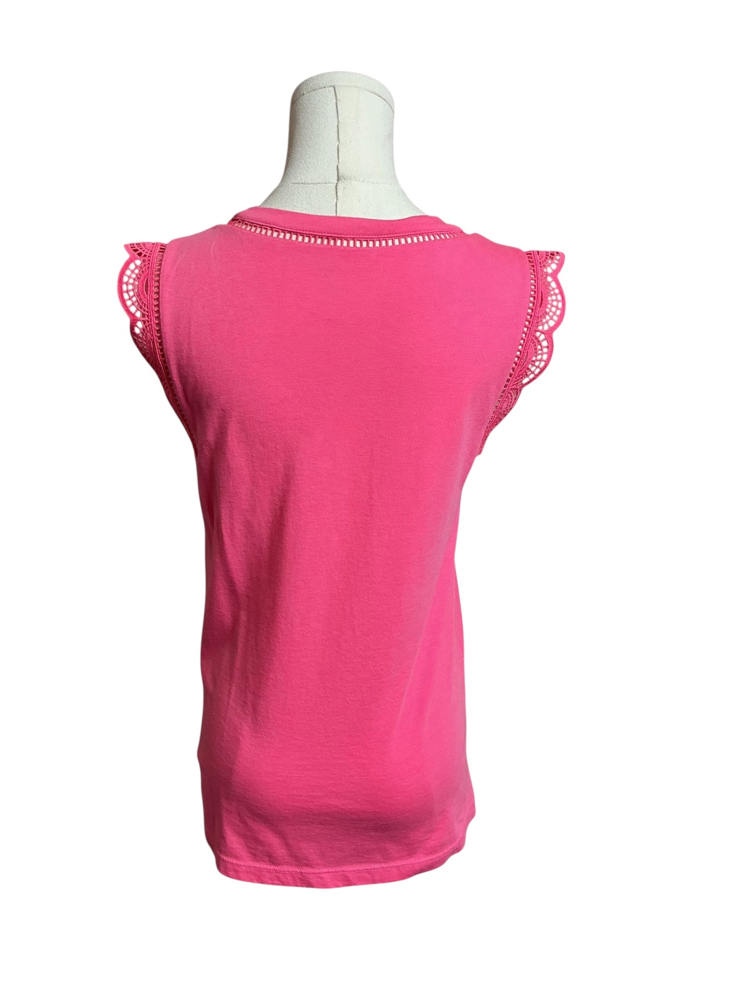 Lilly Pulitzer Agee Top Karmic Coral - Size S