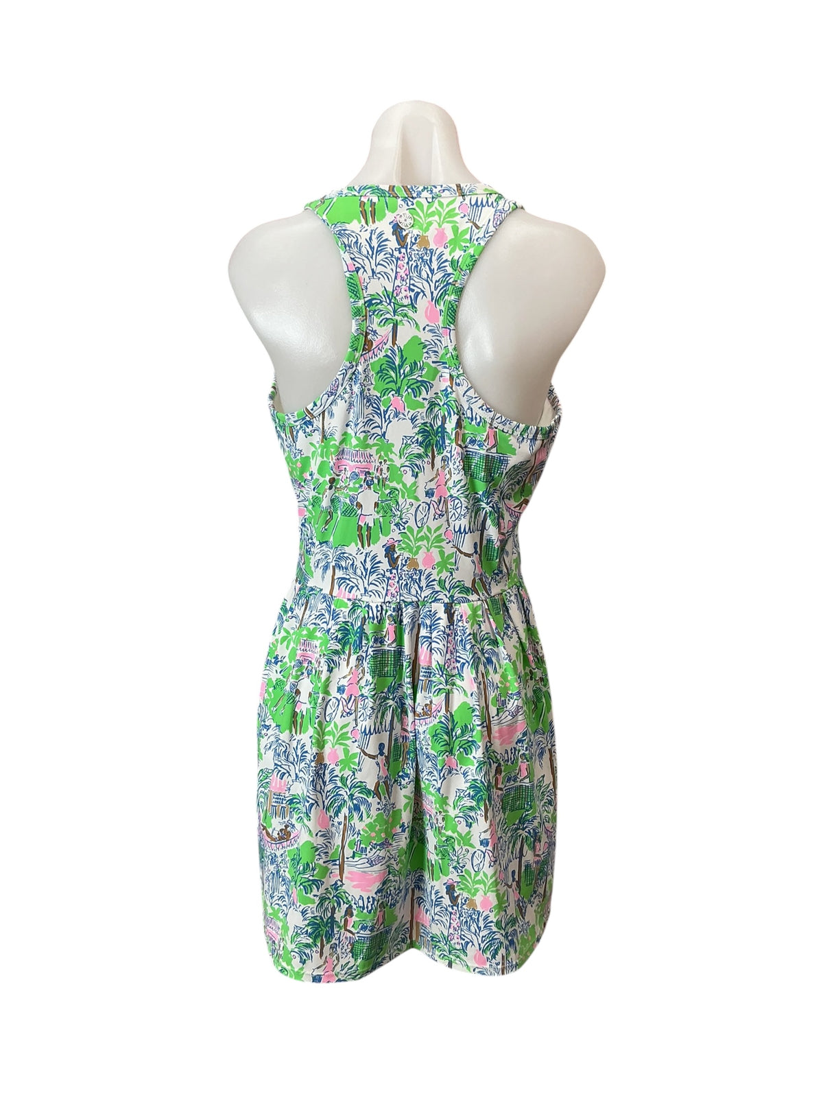 Lilly Pulitzer Luxletic Punta Cana Active Dress Serving It Up - Size M