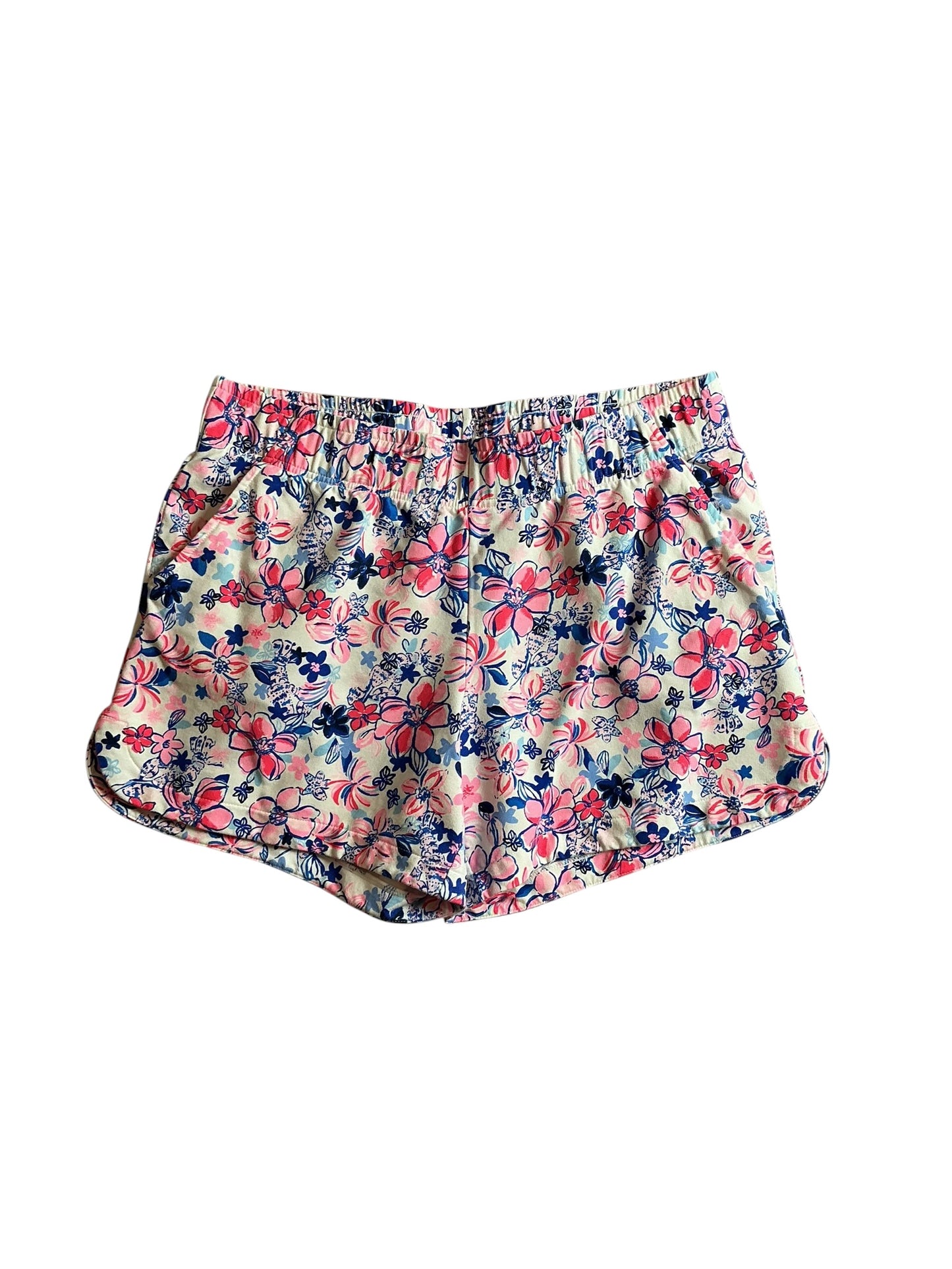 Lilly Pulitzer Shorts Resort White Party Like a Lobstar - Size L