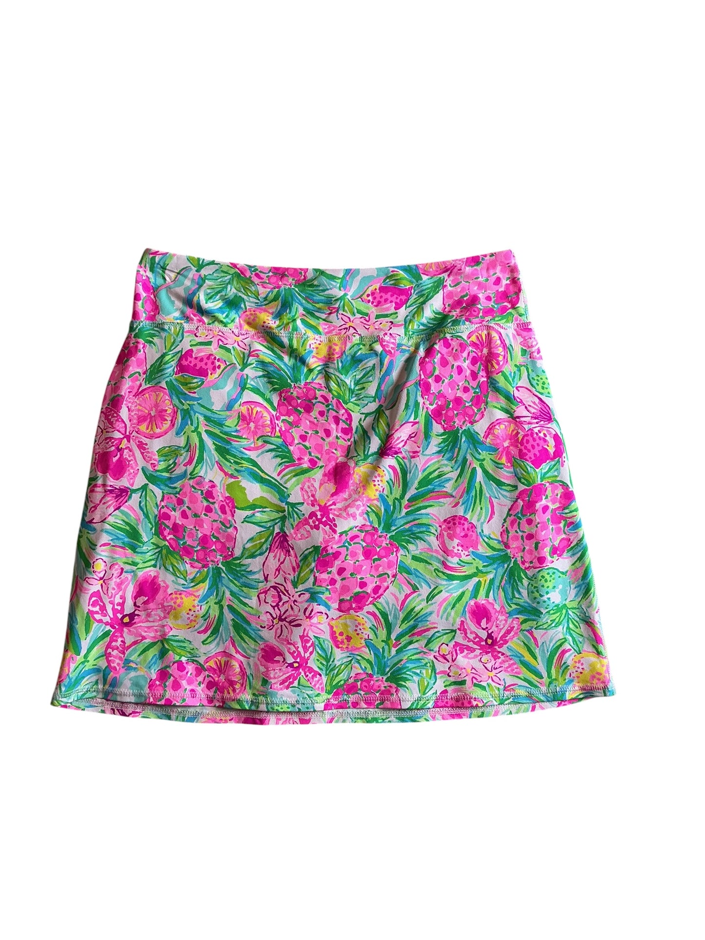 Lilly Pulitzer Maryana Skort UPF 50+ Resort White Pear Necessities - Size S
