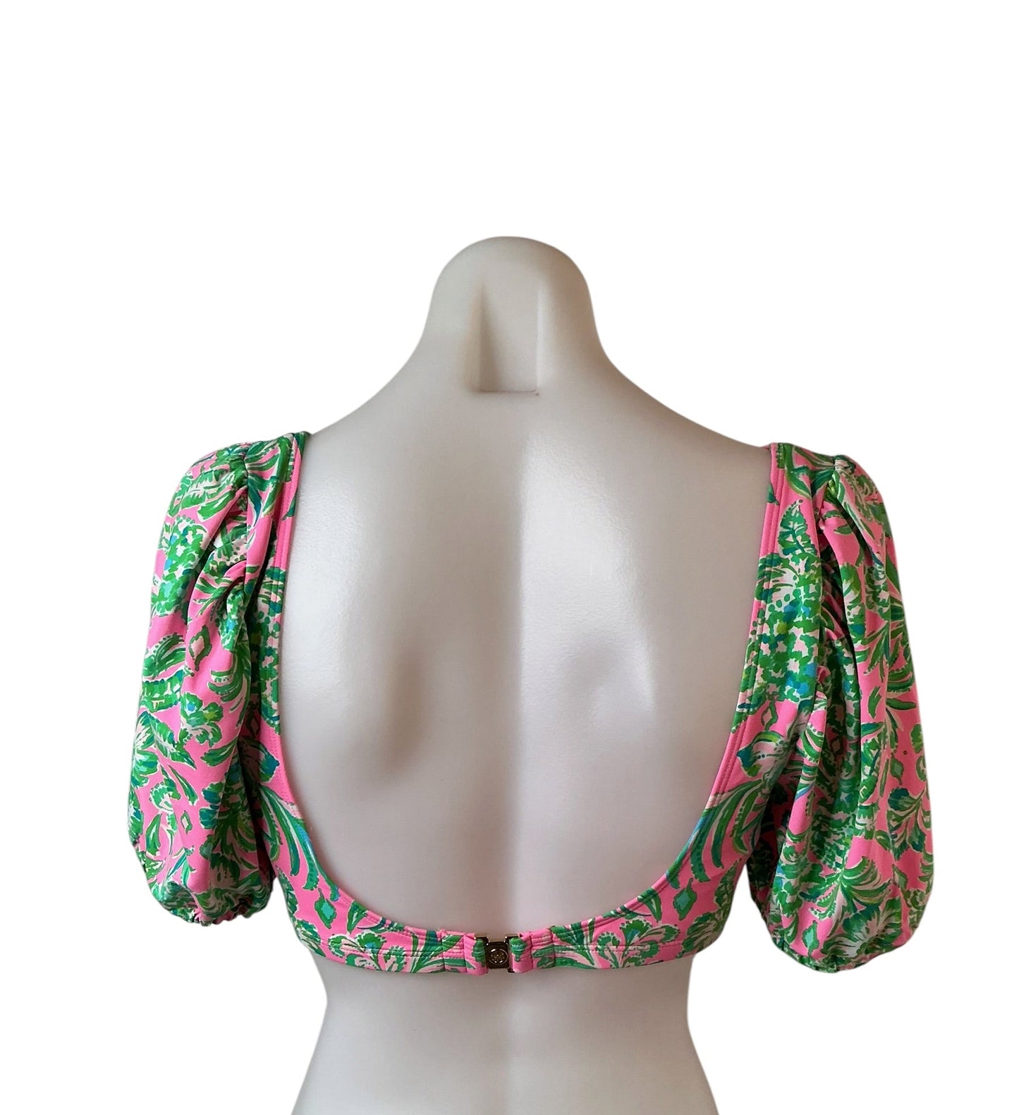 Lilly Pulitzer Ressina Bikini Top Oh Diamond Girl - Size 10