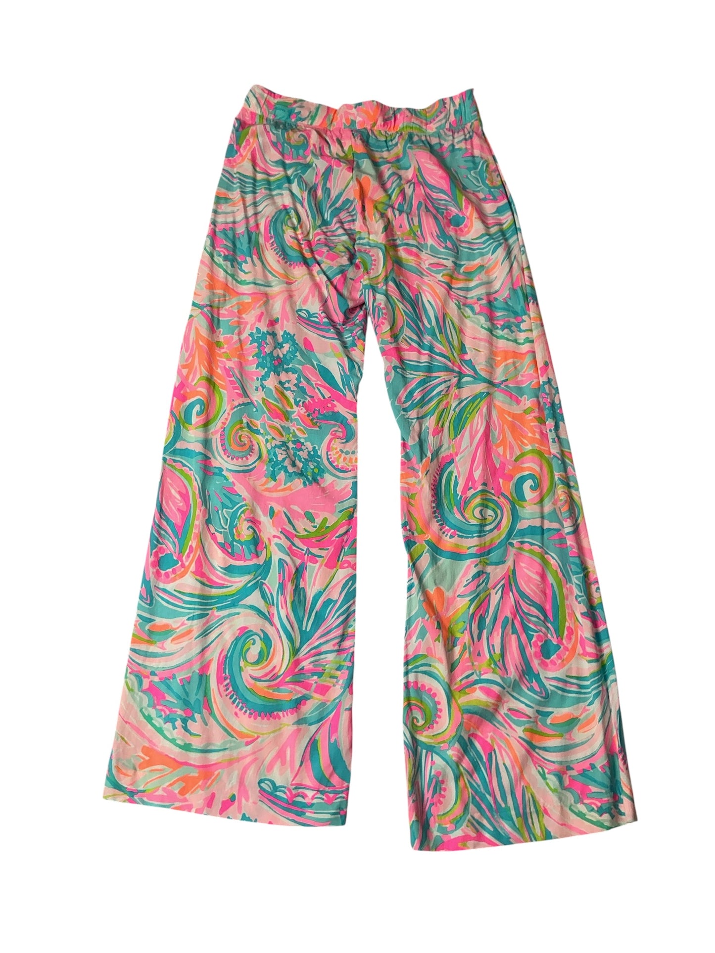 Lilly Pulitzer Bal Harbour Palazzo Pants Carnivale Coral - Size M