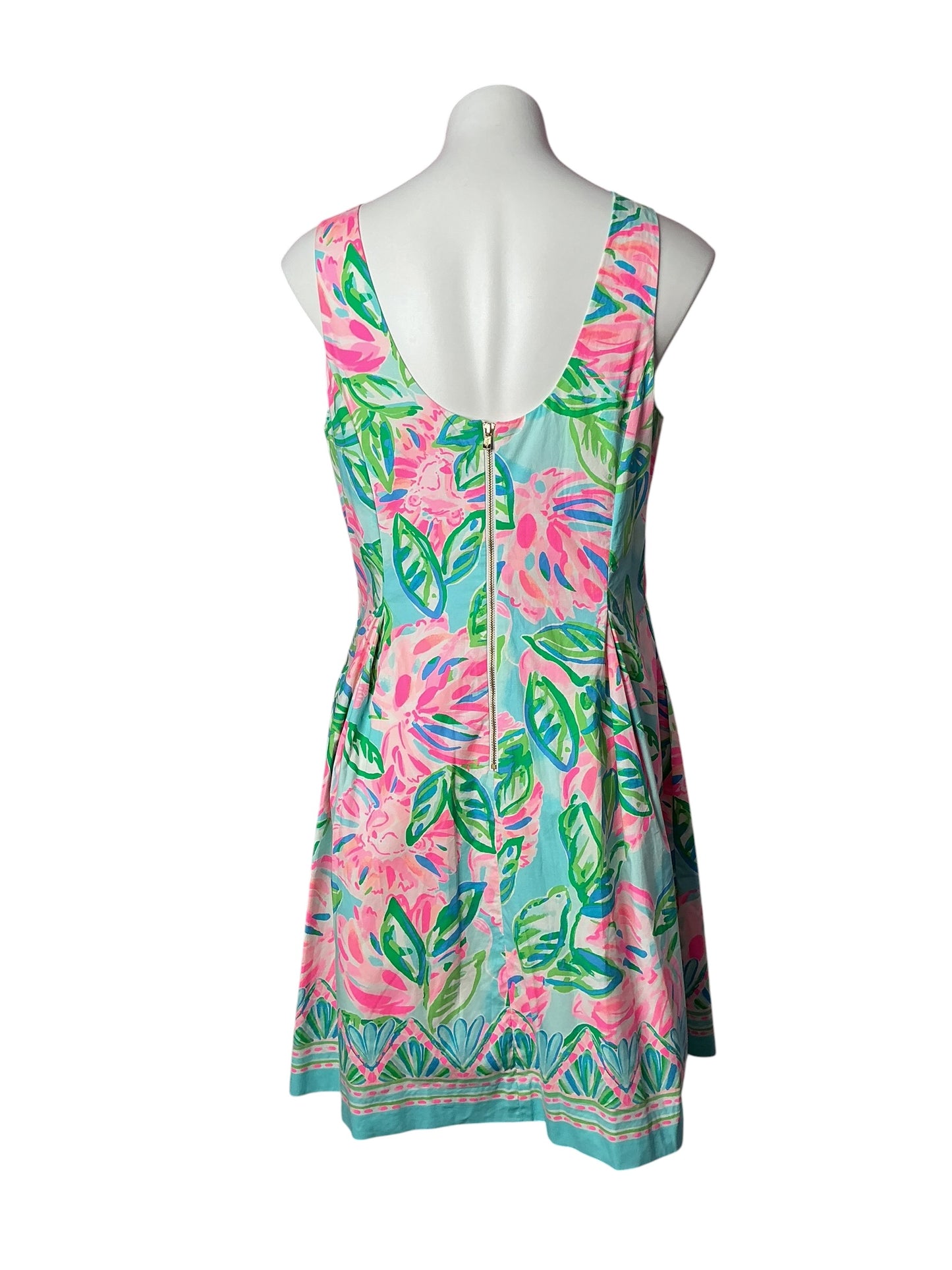 Lilly Pulitzer Linnet Stretch Dress Totally Blossom - Size 12