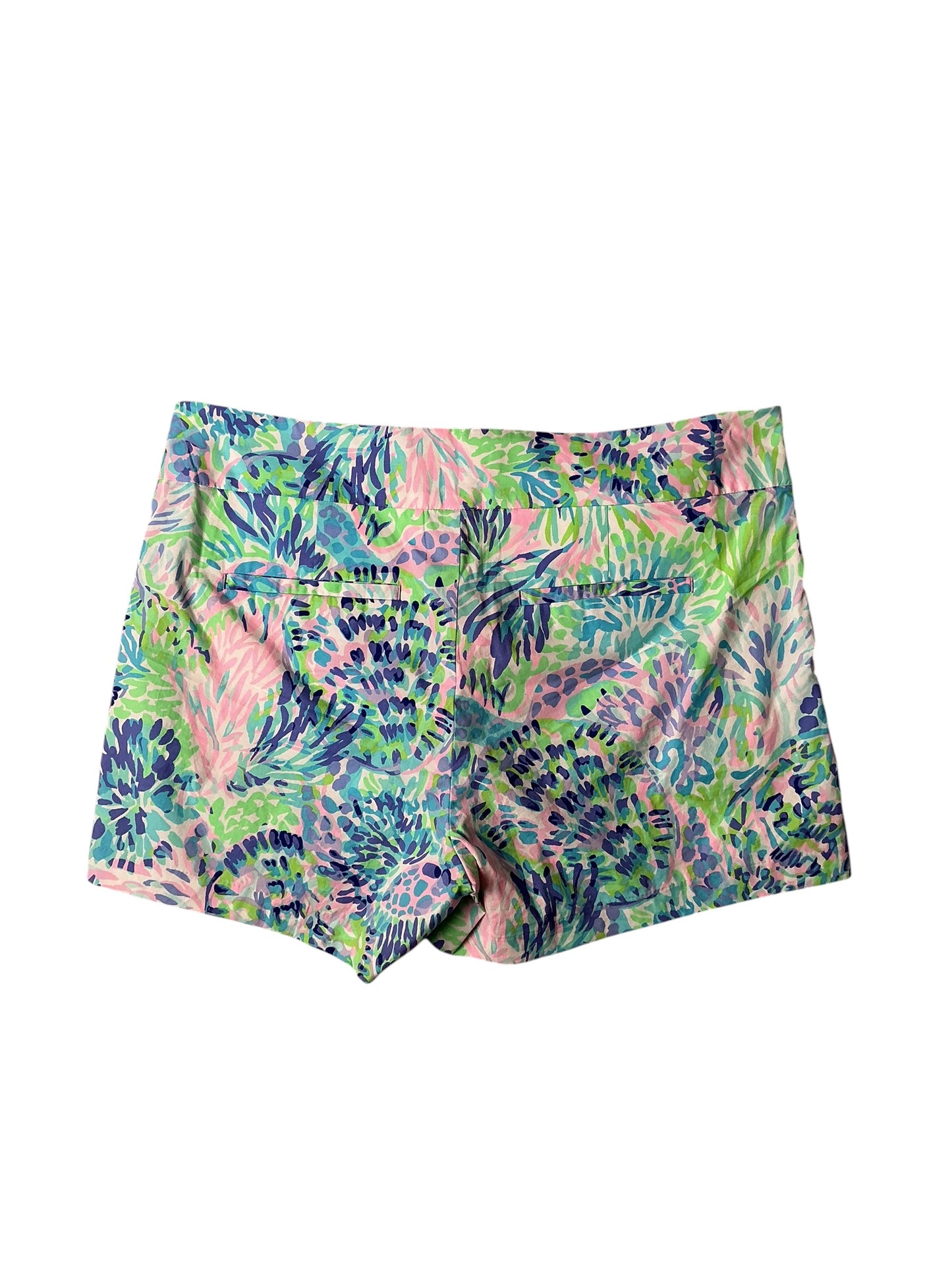 Lilly Pulitzer NWT Kaden Stretch Short Multi Shell of A Party - Size 14