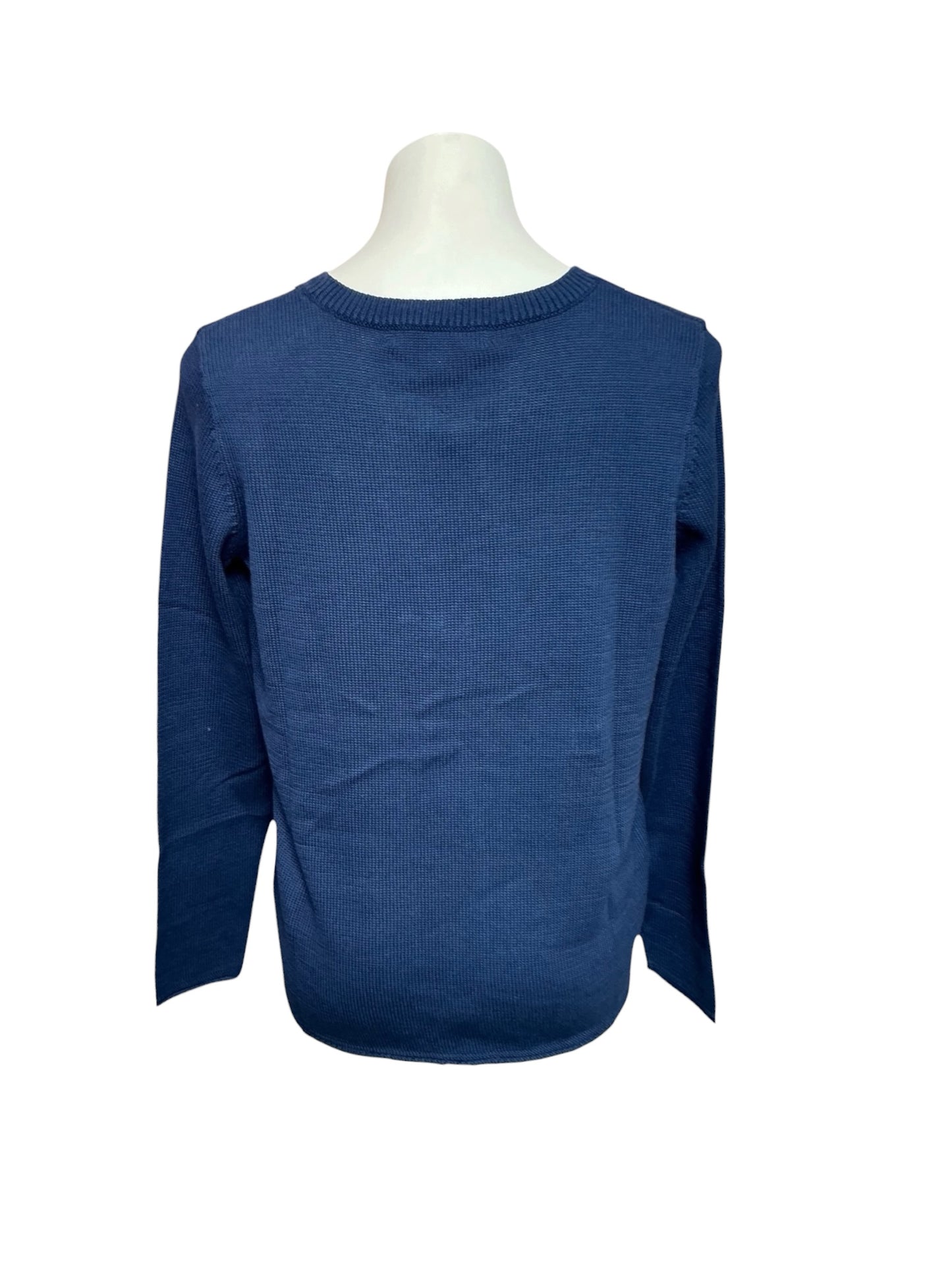 Lilly Pulitzer NWT Kellyn Sweater Low Tide Navy Nautical Lobster Jacquard - Size L