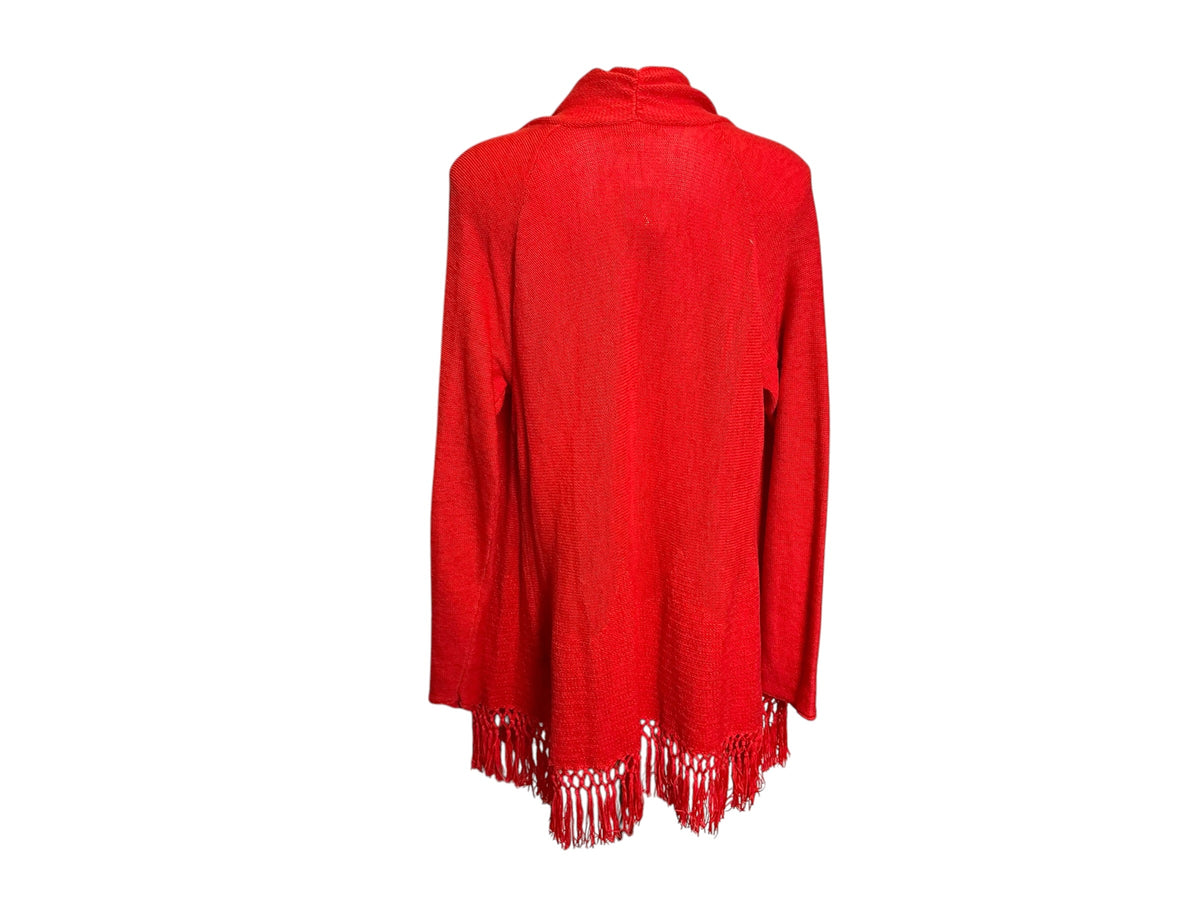 Lilly Pulitzer NWT Tatum Cardigan Ruby Red Metallic - Size XXL