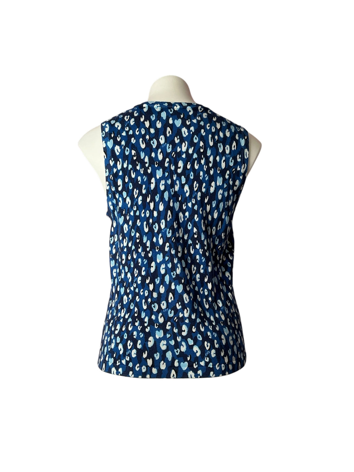 Lilly Pulitzer Fairley Sweater Shell Top Starlight Navy You're An Animal - Size M