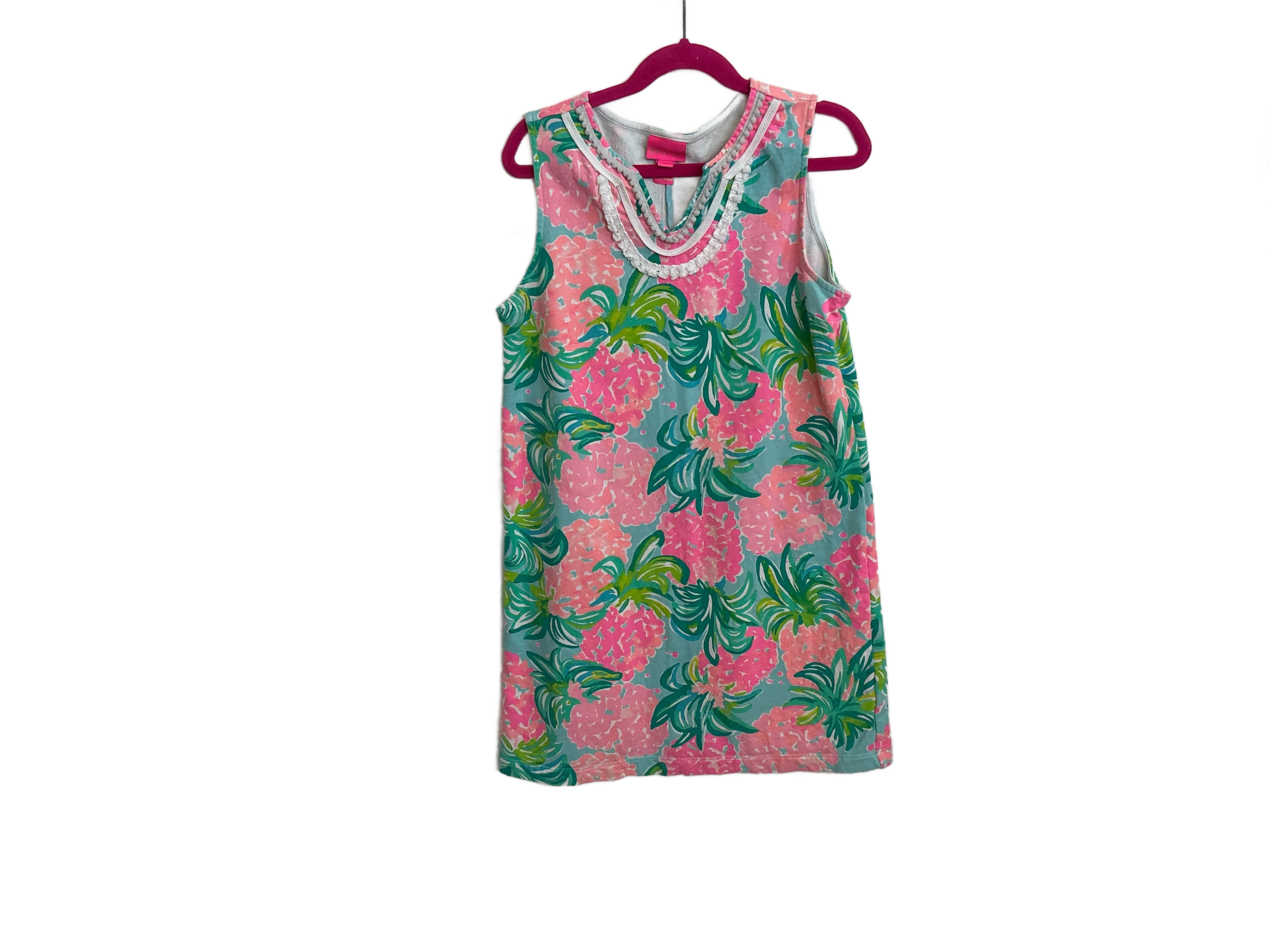 Lilly Pulitzer Mini Harper Shift Dress Pineapple Shake Size 12/14 –  Gatorlillys