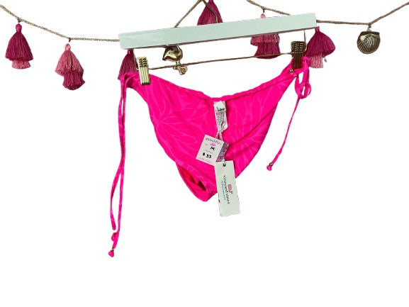 Bikini Bottom NWT - Daylily String Bikini Bottom - Knockout Pink Print - Size M