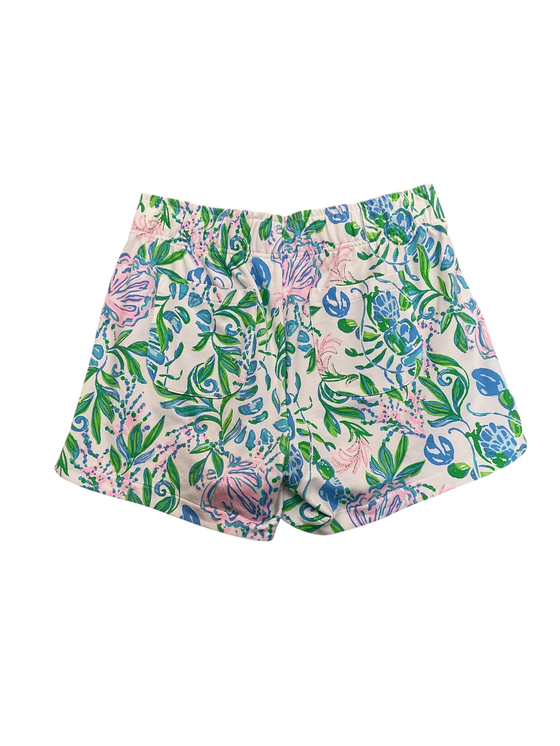 Lilly Pulitzer Aldora Linen Shorts Resort White Just A Pinch - Size M
