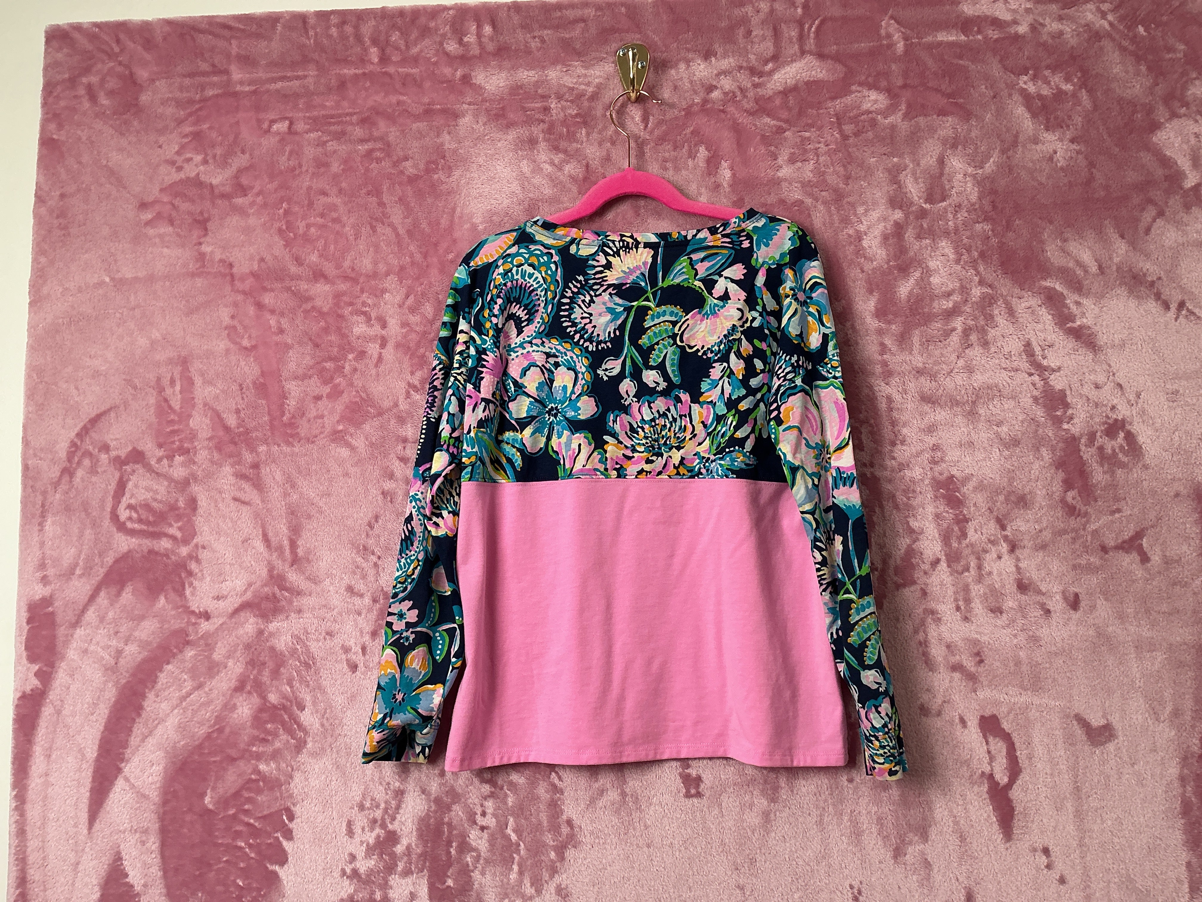 Lilly Pulitzer Kids Long Sleeve Top - Size L 8-10