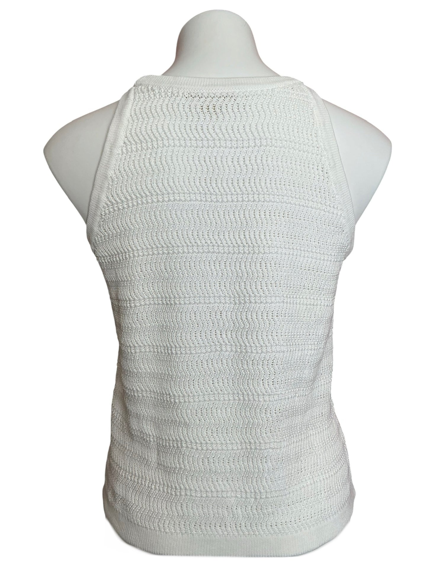 Lilly Pulitzer Emra Sweater Tank Top Resort White - Size S