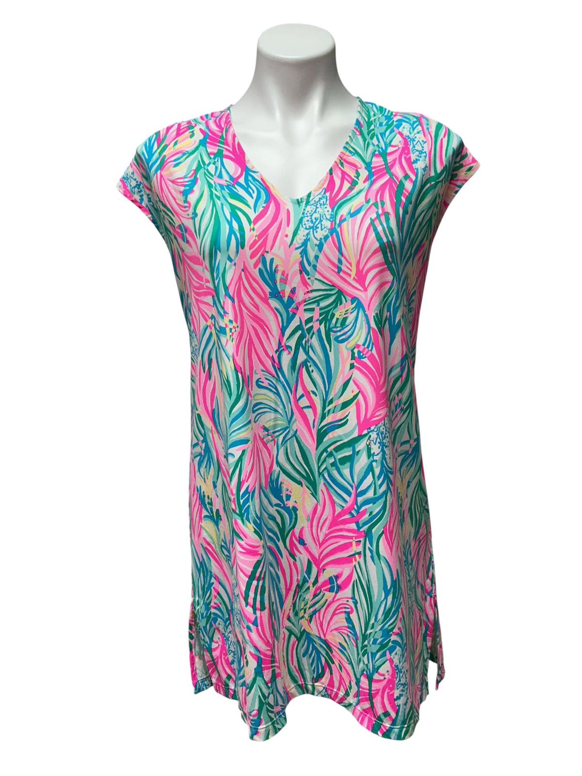 Lilly Pulitzer Talli Coverup Sea Turtle Soirée- Size M