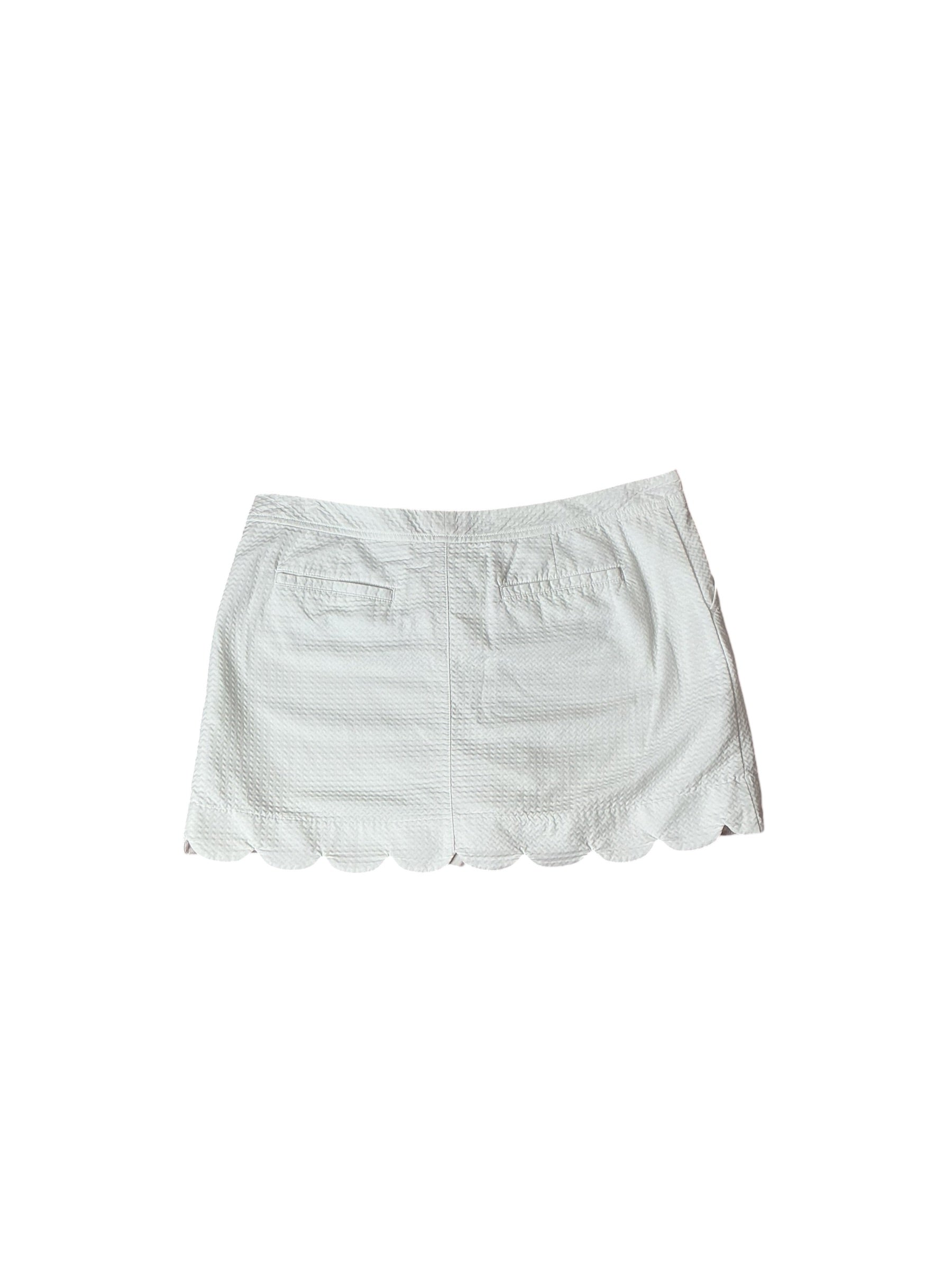 Lilly Pulitzer Colette Skort Resort White - Size 16