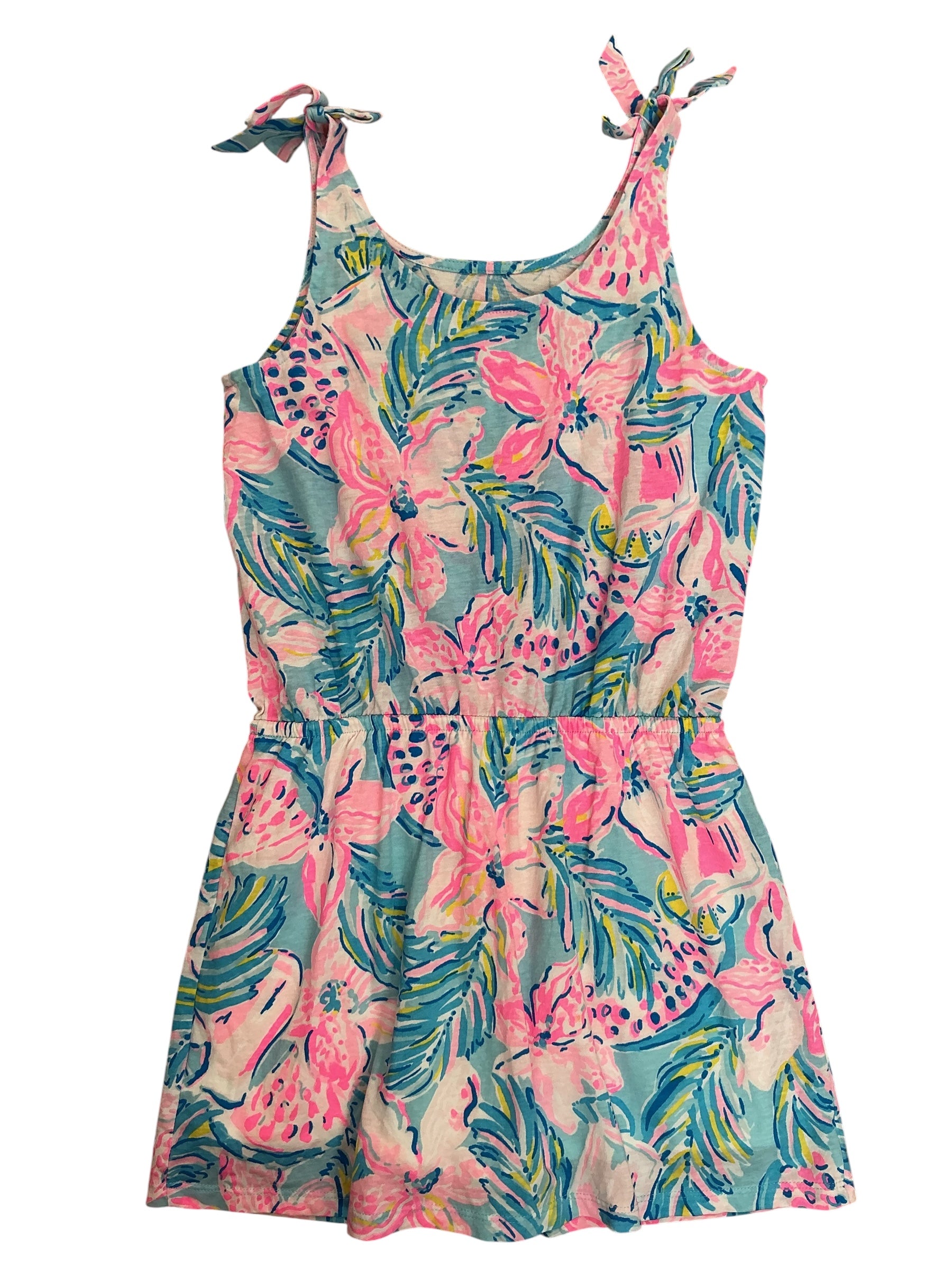 Lilly Pulitzer Girls Kids Mini Sundari Romper - Size L 8-10