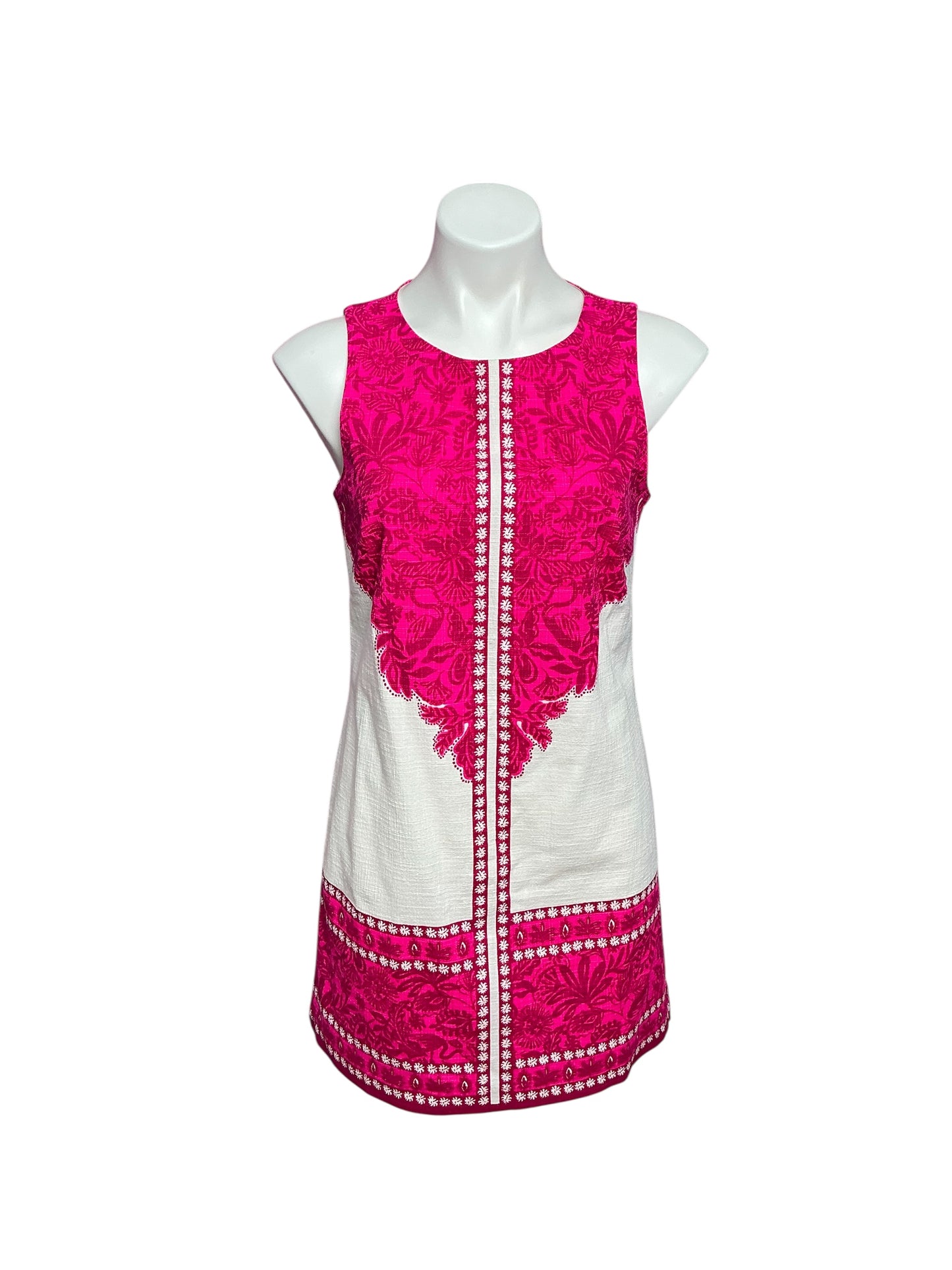 Lilly Pulitzer NWT - Mina Sleeveless Romper - Passion Fruit Pink Jungle Escape Engineered - Size 6