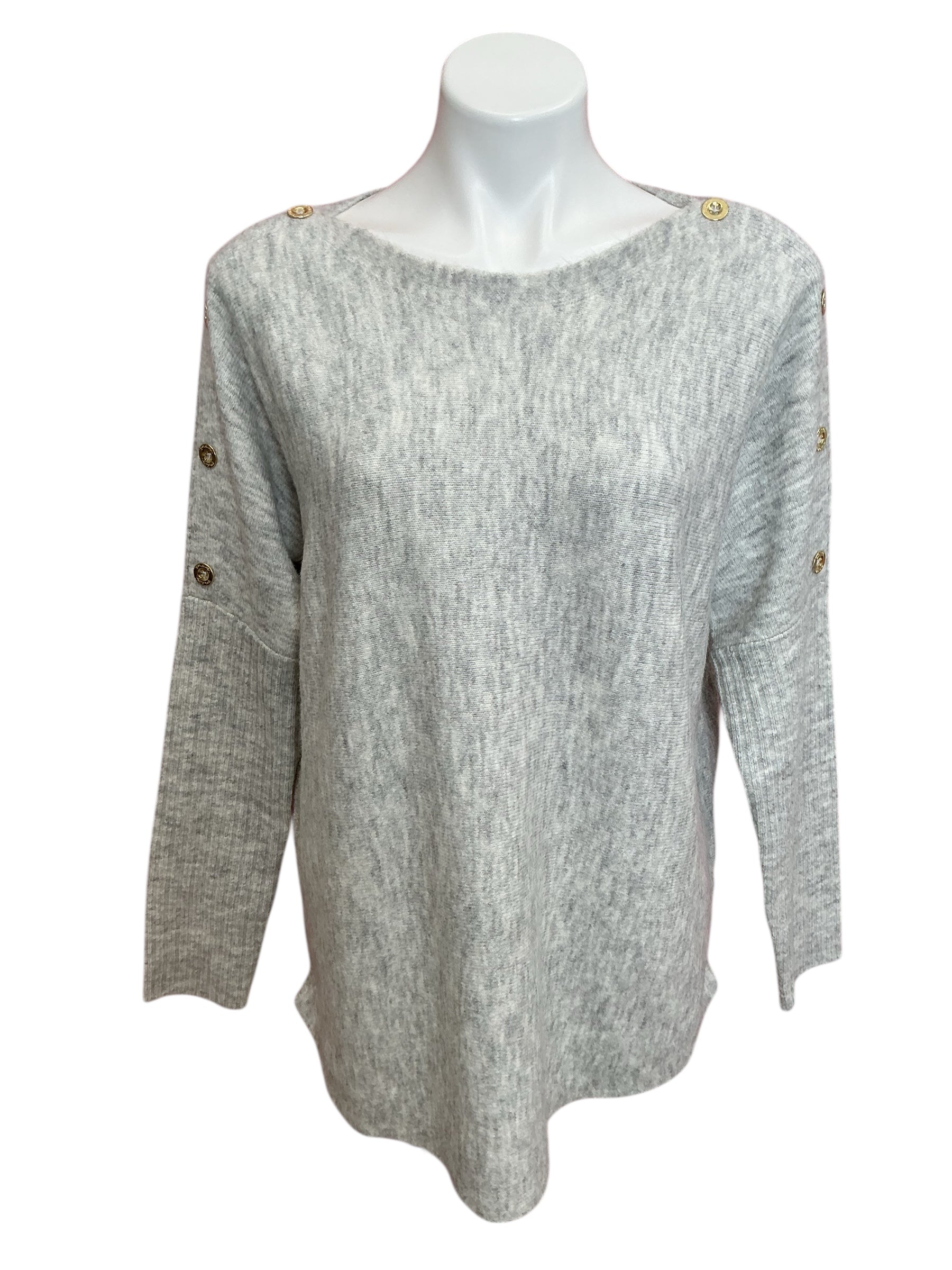 Lilly Pulitzer Arna Sweater Seaside Grey - Size S